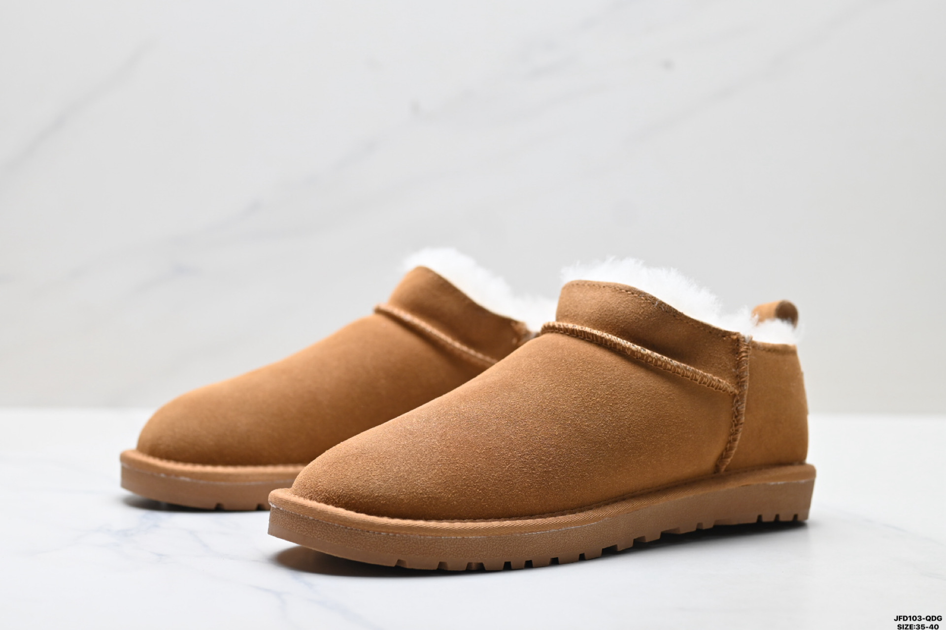 190 UGG DAKOTA 舒适柔软时尚 耐磨增高保暖 一脚蹬保暖雪地靴 5125