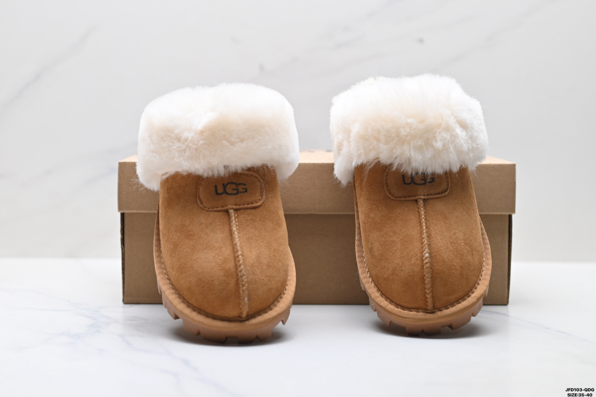 190 UGG DISQUETTE 耐磨 简约舒适通勤户外休闲时尚 及踝 雪地靴 6872