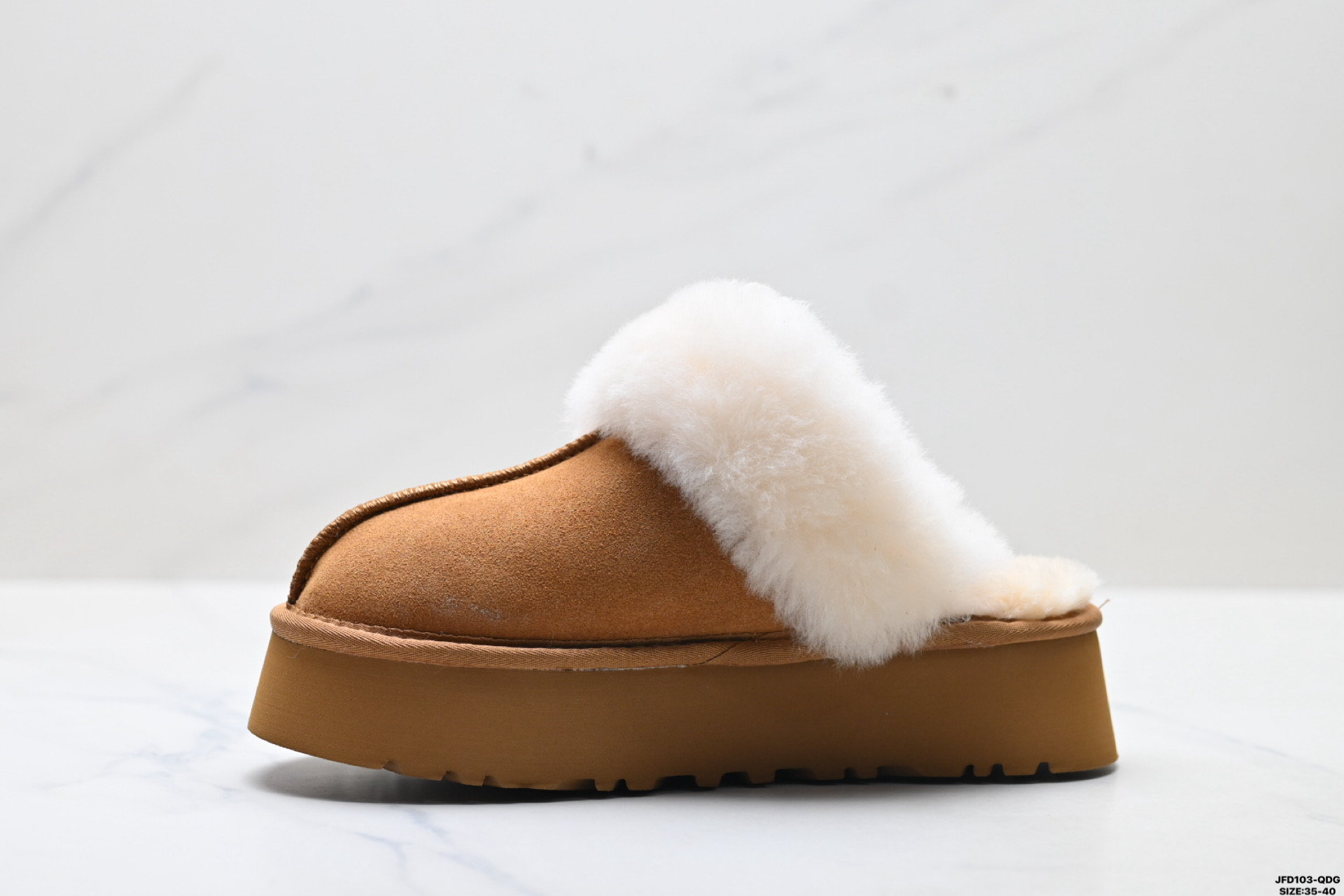 190 UGG 绒面 英伦风厚底增高柔软舒适 日常通勤 加绒保暖 雪地靴