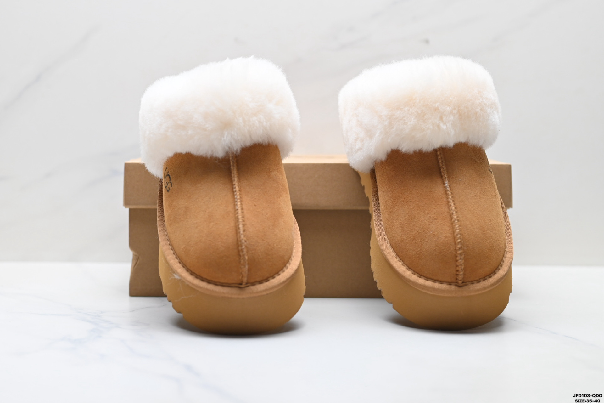 190 UGG 绒面 英伦风厚底增高柔软舒适 日常通勤 加绒保暖 雪地靴