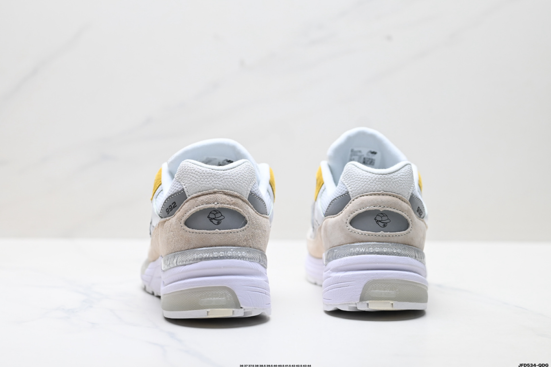 190 New Balance 992系列 新百伦 美产血统经典复古休闲运动百搭老爹跑步鞋 M992FBI