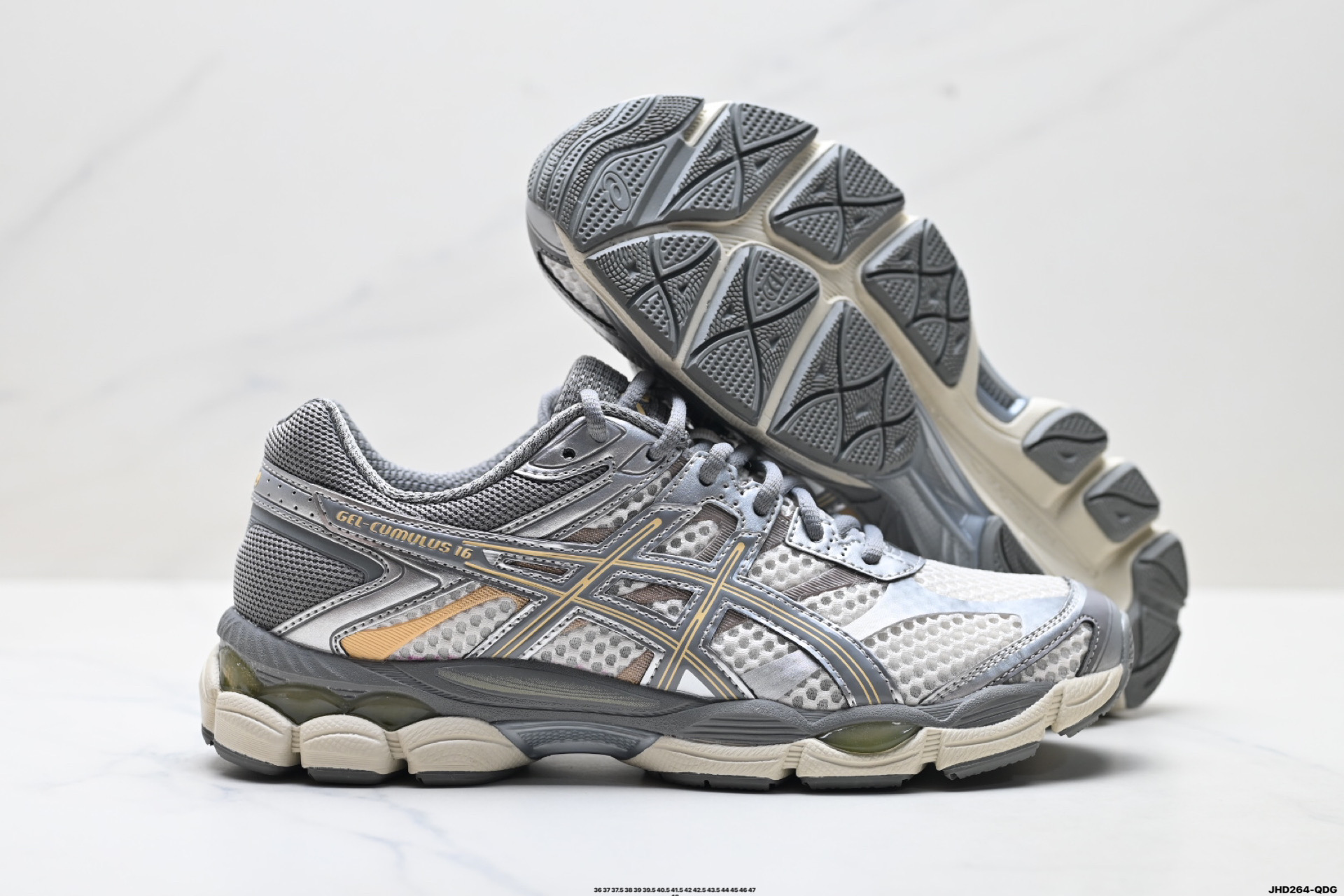 210 Asics Gel-Cumulus 16 亚瑟士 防滑耐磨 休闲运动鞋 1203A733-101