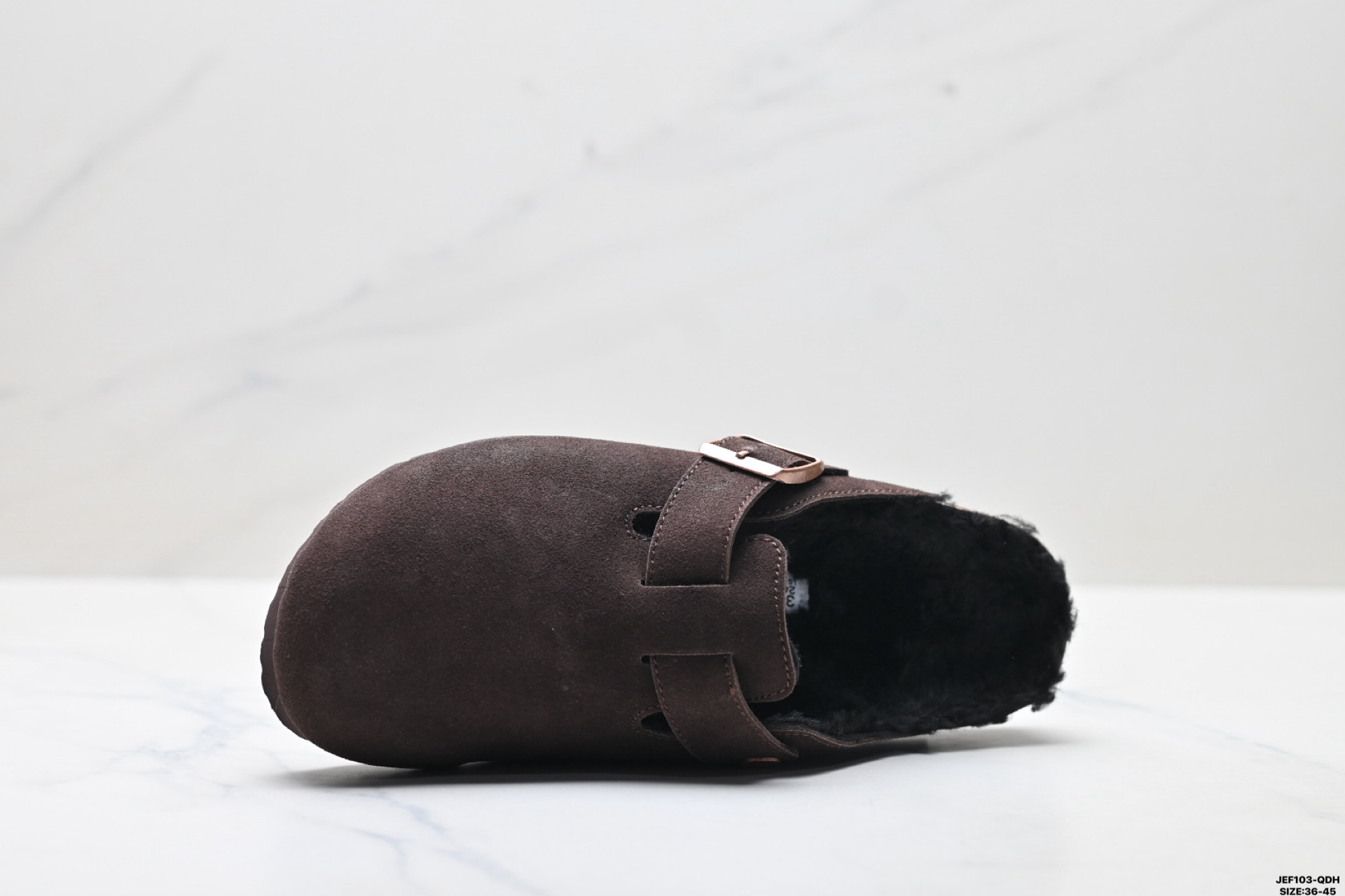 175 Birkenstock Boston Shearling 简约时尚 加绒款 舒适百搭 耐磨防滑 半包勃肯休闲鞋 1050529