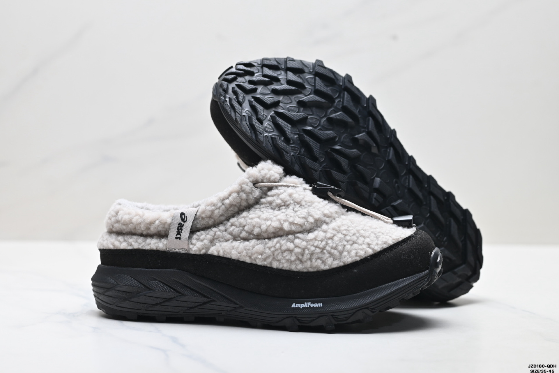 160 Asics Gel-Sonoma WT 亚瑟士 泰迪毛毛拖 时尚复古 一脚蹬减震 保暖休闲鞋 1203B036-200