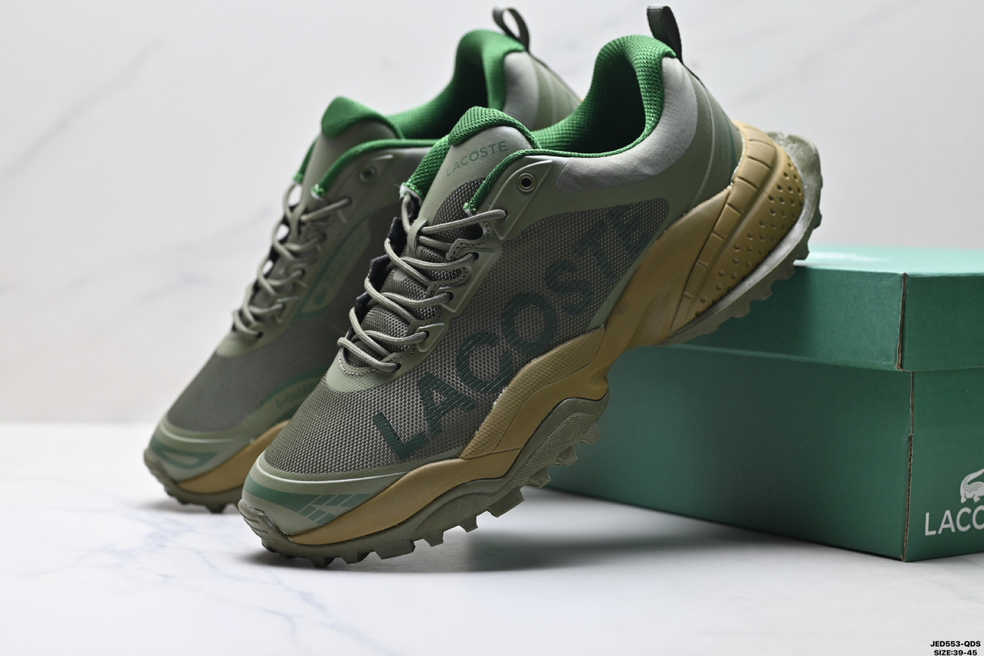 170 LACOSTE法国鳄鱼 LGUARD BRKR 时尚百搭 低帮休闲鞋