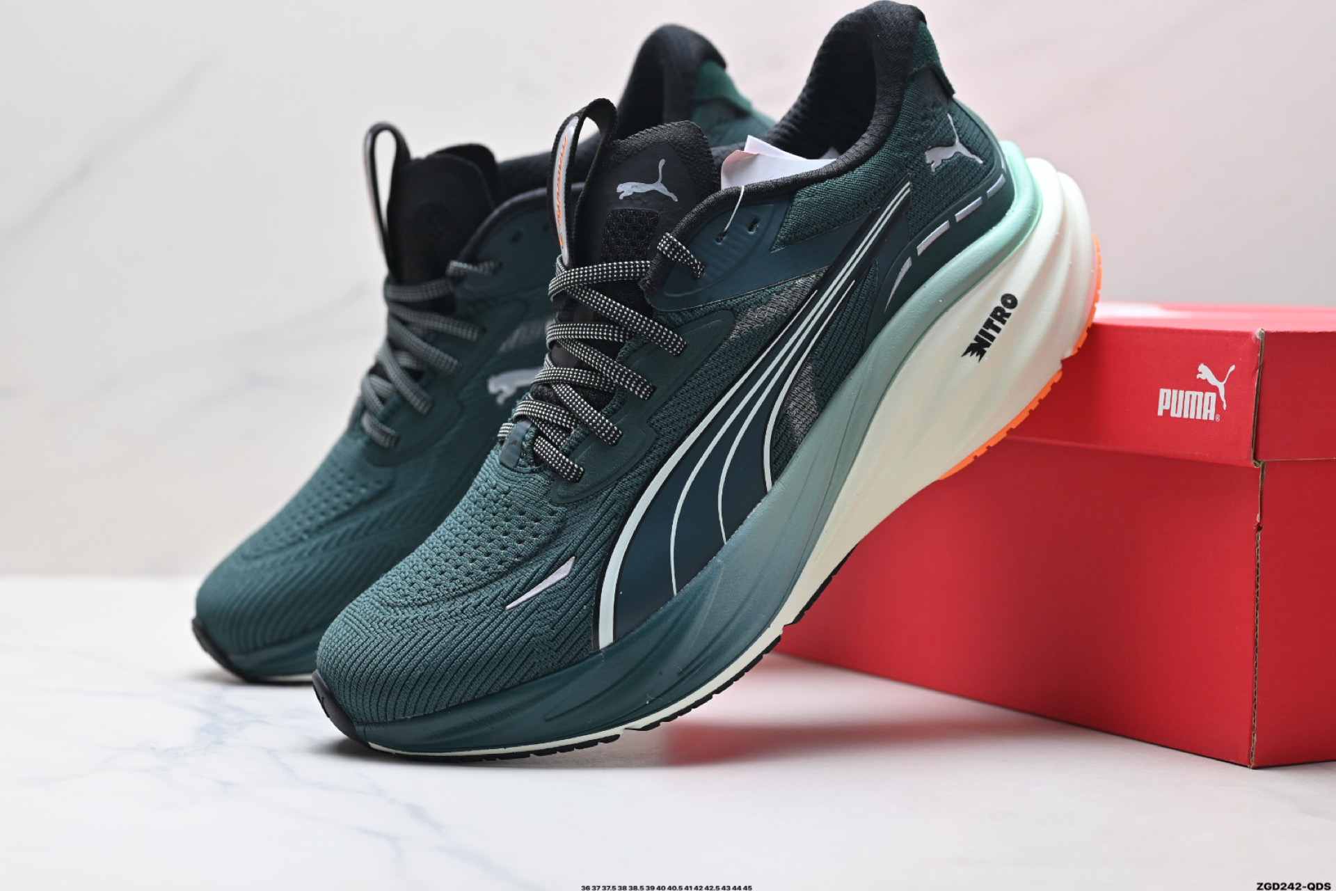 Puma Magnify Nitro 3 彪马 缓震训练跑鞋透气 舒适防滑耐磨 低帮 休闲跑步鞋 311047-04 Puma Magnify Nitro 3 彪马 缓震训练跑鞋透气 舒适防滑耐磨 低帮 休闲跑步鞋 311047-04