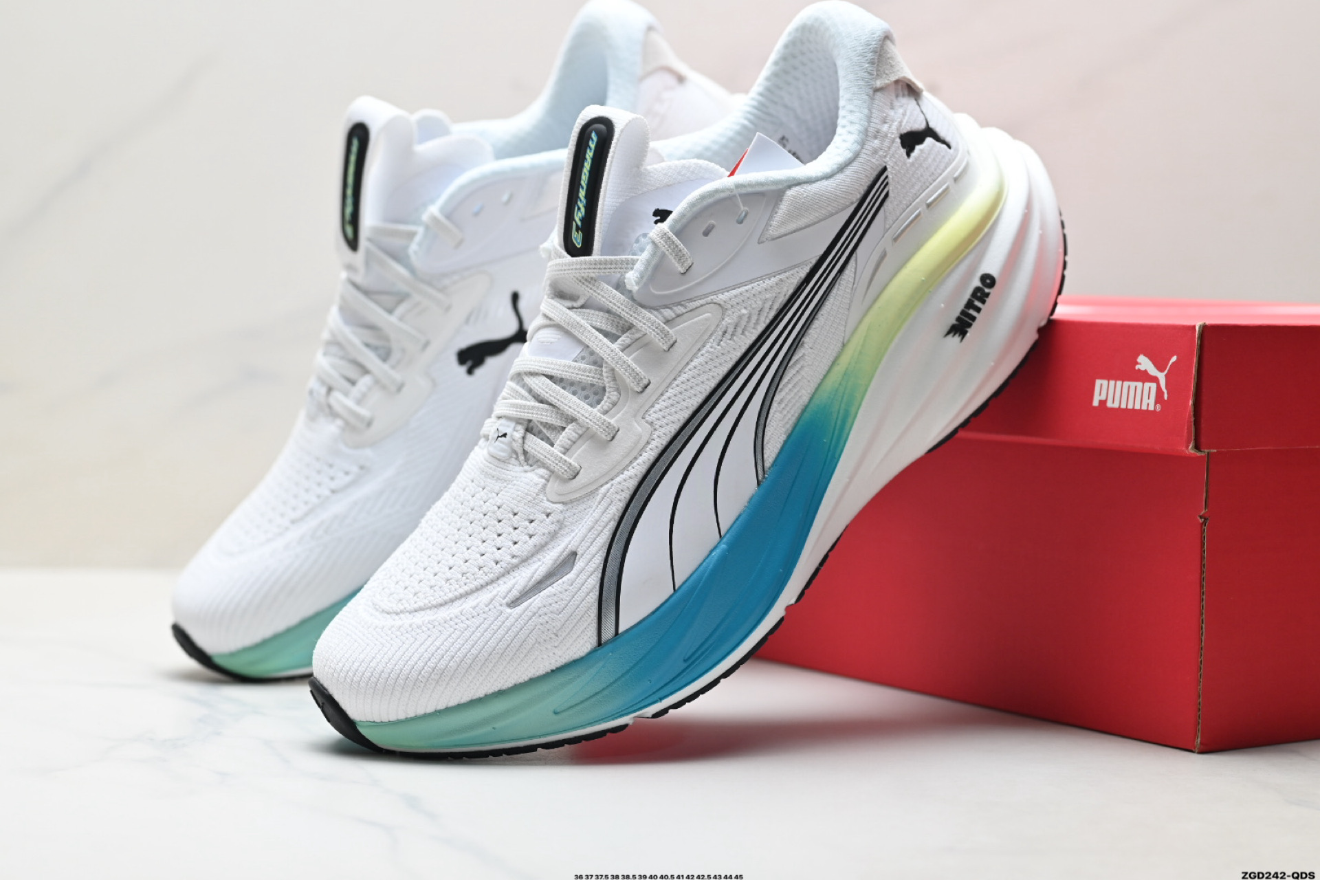 Puma Magnify Nitro 3 彪马 缓震训练跑鞋透气 舒适防滑耐磨 低帮 休闲跑步鞋 311047-04 Puma Magnify Nitro 3 彪马 缓震训练跑鞋透气 舒适防滑耐磨 低帮 休闲跑步鞋 311047-04