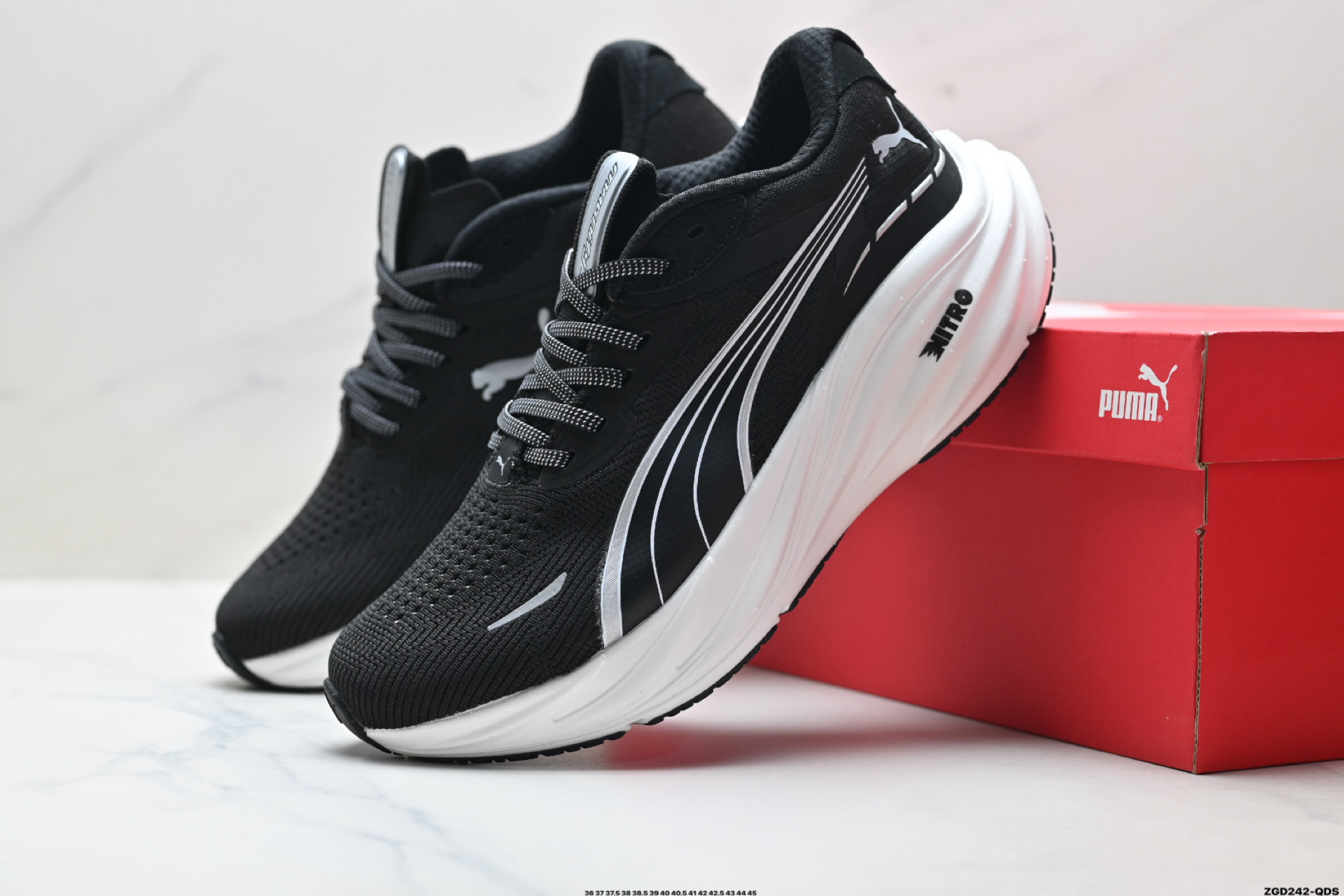 Puma Magnify Nitro 3 彪马 缓震训练跑鞋透气 舒适防滑耐磨 低帮 休闲跑步鞋 311047-04 Puma Magnify Nitro 3 彪马 缓震训练跑鞋透气 舒适防滑耐磨 低帮 休闲跑步鞋 311047-04