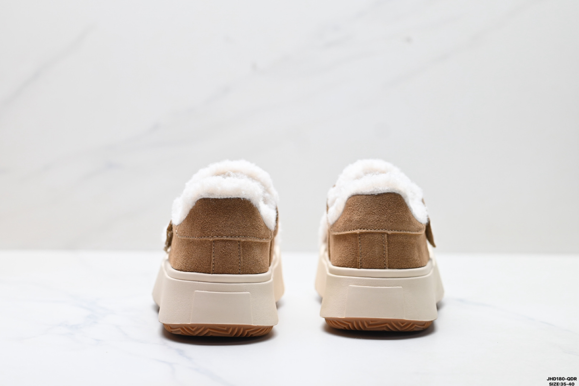 GG-CC 毛毛鞋 百搭舒适通勤 保暖防滑减震耐磨增高 低帮加绒板鞋 G23Y6905