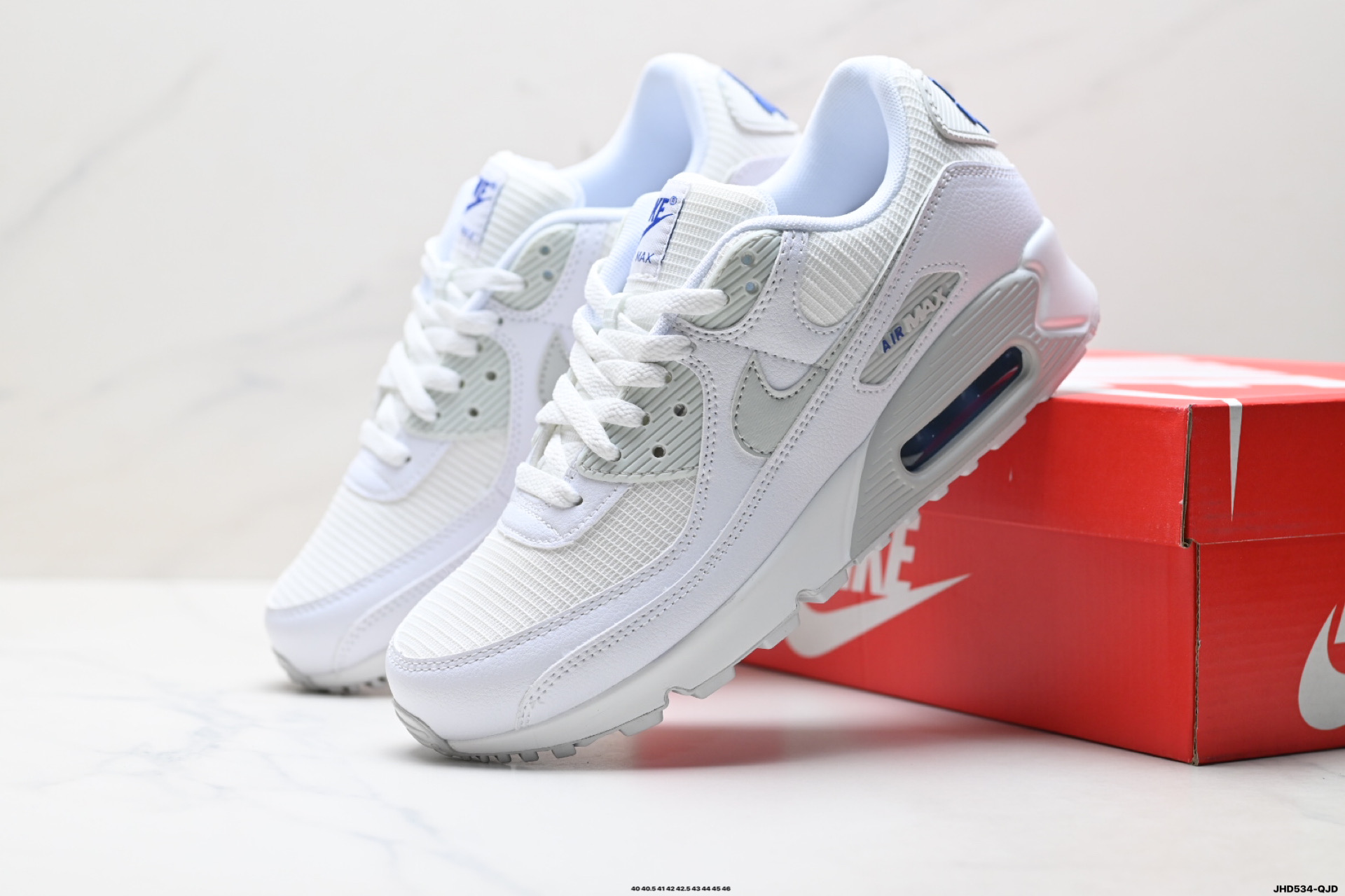 210 Nike Air Max 90 初代复古气垫百搭休闲运动慢跑鞋复古小气垫史上第一双可视气垫跑鞋 FZ7186-100
