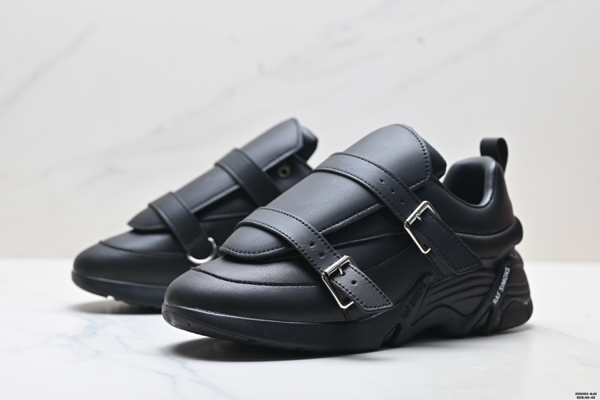 280 RAF SIMONS CYLON-21 潮流运动 织物皮革 圆头系带 低帮休闲鞋 HR740004L-0003
