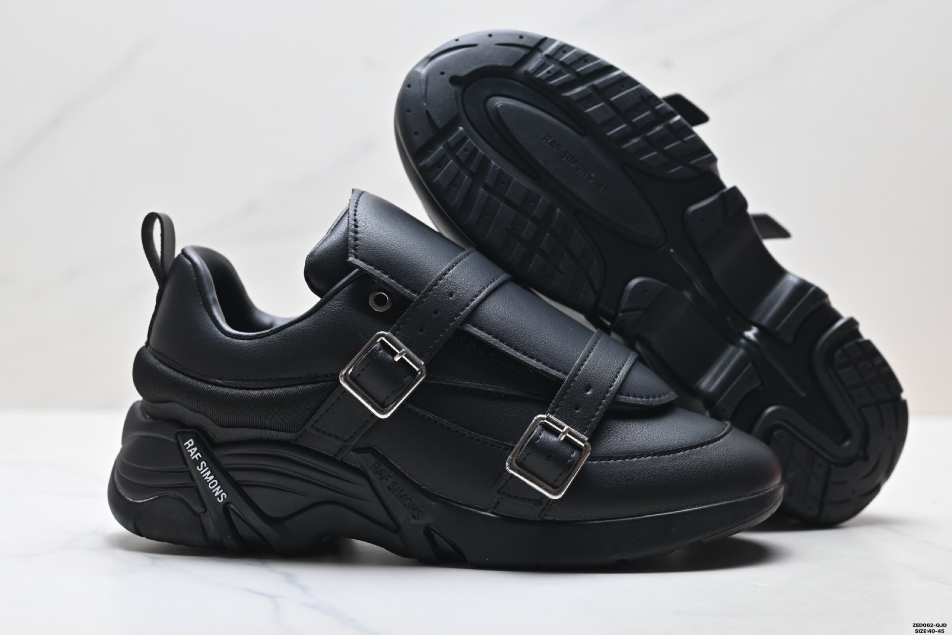 280 RAF SIMONS CYLON-21 潮流运动 织物皮革 圆头系带 低帮休闲鞋 HR740004L-0003