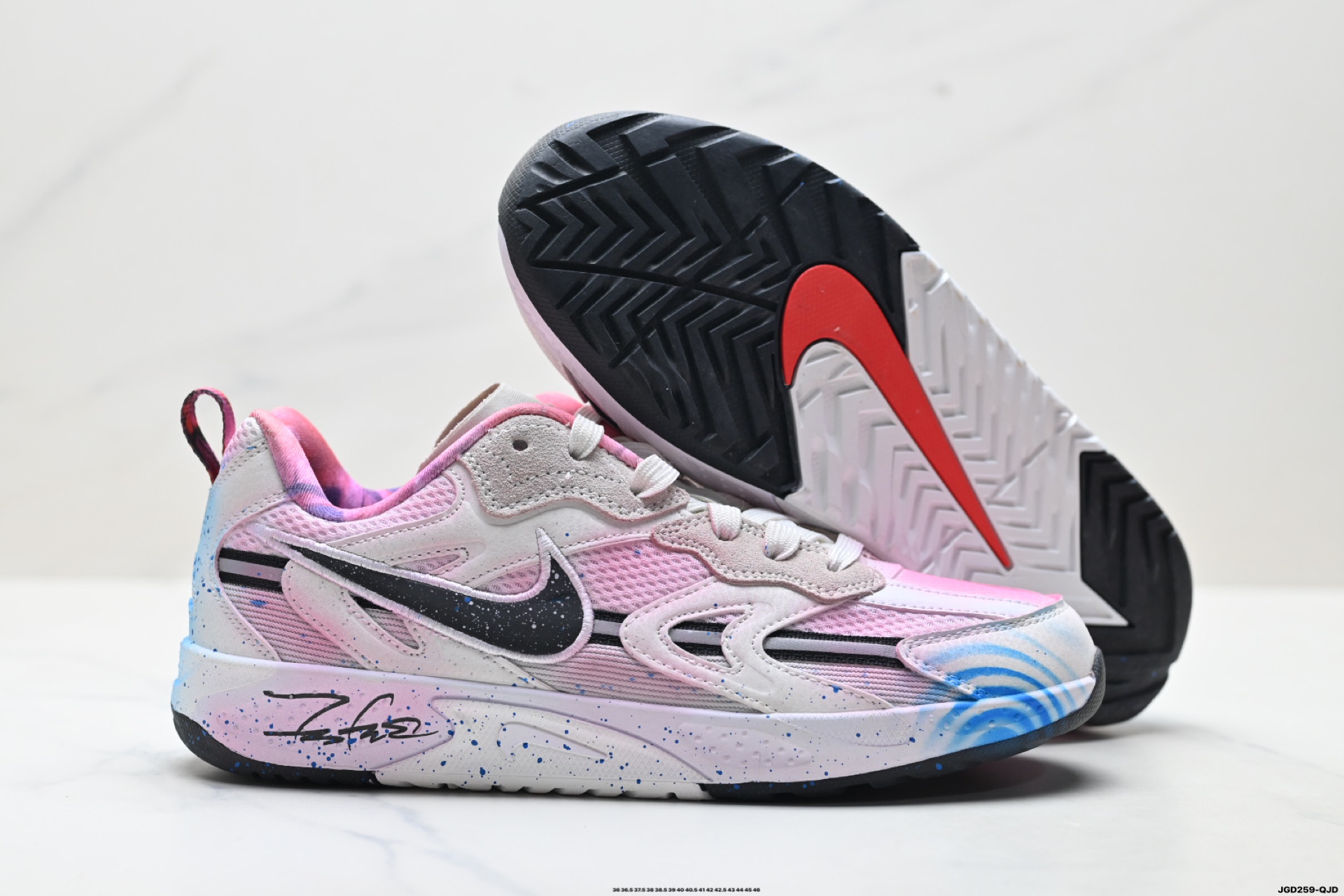 200 NIKE JAM 系列舒适时尚防滑耐磨低帮生活休闲鞋 FZ8966-100