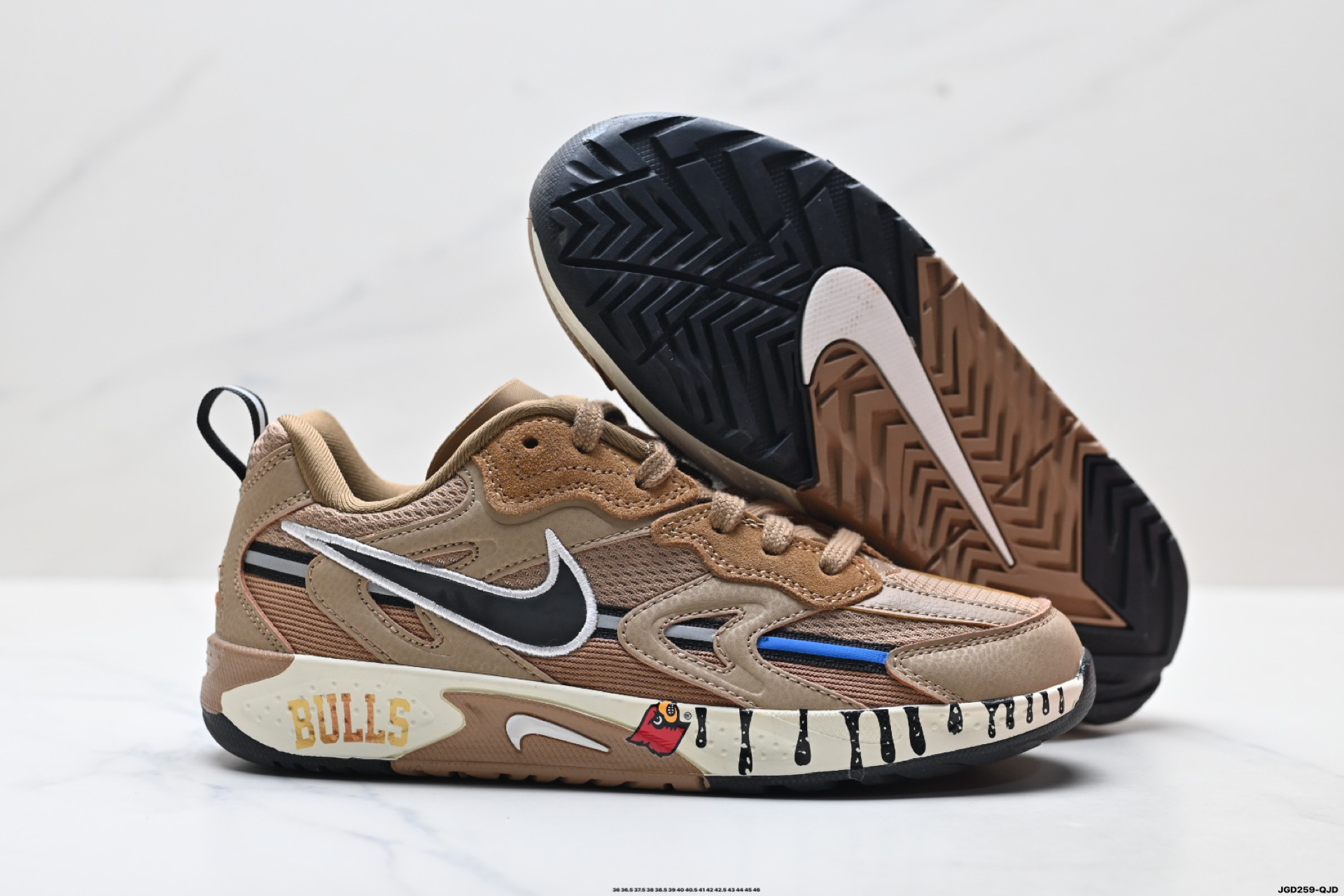 200 NIKE JAM 系列舒适时尚防滑耐磨低帮生活休闲鞋 FZ8966-100