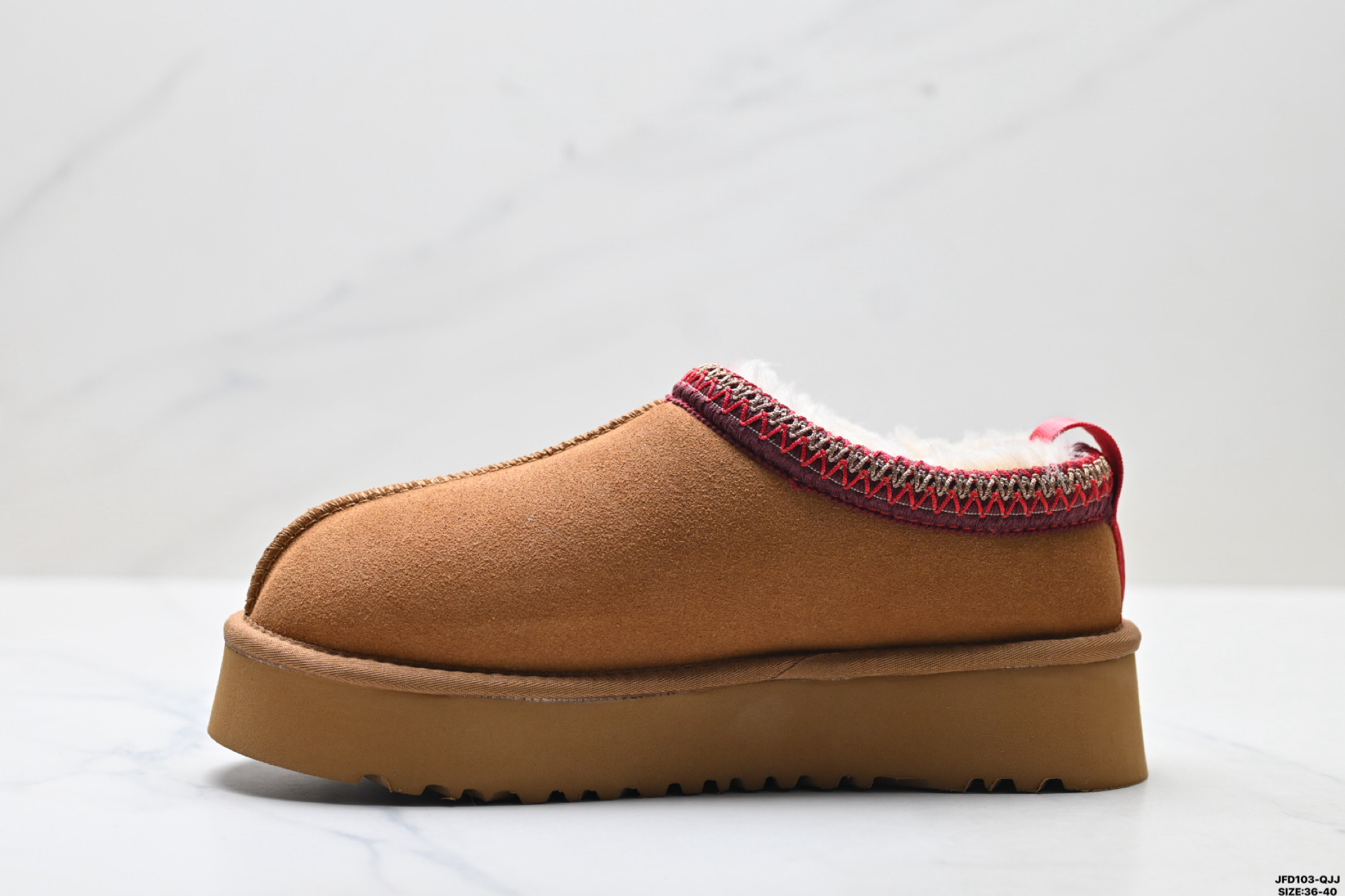 190 UGG TAZZ 舒适柔软时尚 耐磨增高保暖 民族风一脚蹬保暖雪地靴 1122553-Chinese UA Cheap High Quatity Brand Clothes Bags handbags Sneakers wholesale wholesaler seller from China Factory suppliers Fashion Clothing Shoes best Quality Beautiful Price 190 UGG TAZZ 舒适柔软时尚 耐磨增高保暖 民族风一脚蹬保暖雪地靴 1122553