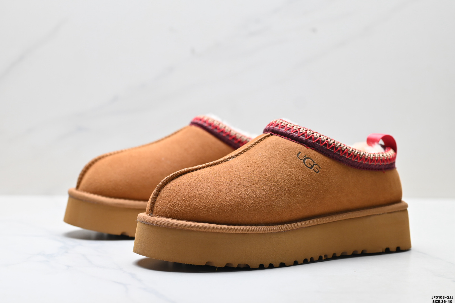 190 UGG TAZZ 舒适柔软时尚 耐磨增高保暖 民族风一脚蹬保暖雪地靴 1122553-Chinese UA Cheap High Quatity Brand Clothes Bags handbags Sneakers wholesale wholesaler seller from China Factory suppliers Fashion Clothing Shoes best Quality Beautiful Price 190 UGG TAZZ 舒适柔软时尚 耐磨增高保暖 民族风一脚蹬保暖雪地靴 1122553