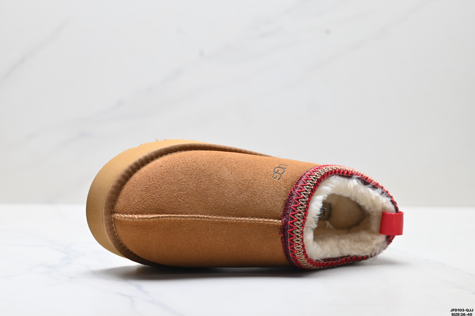 190 UGG TAZZ 舒适柔软时尚 耐磨增高保暖 民族风一脚蹬保暖雪地靴 1122553-Chinese UA Cheap High Quatity Brand Clothes Bags handbags Sneakers wholesale wholesaler seller from China Factory suppliers Fashion Clothing Shoes best Quality Beautiful Price 190 UGG TAZZ 舒适柔软时尚 耐磨增高保暖 民族风一脚蹬保暖雪地靴 1122553