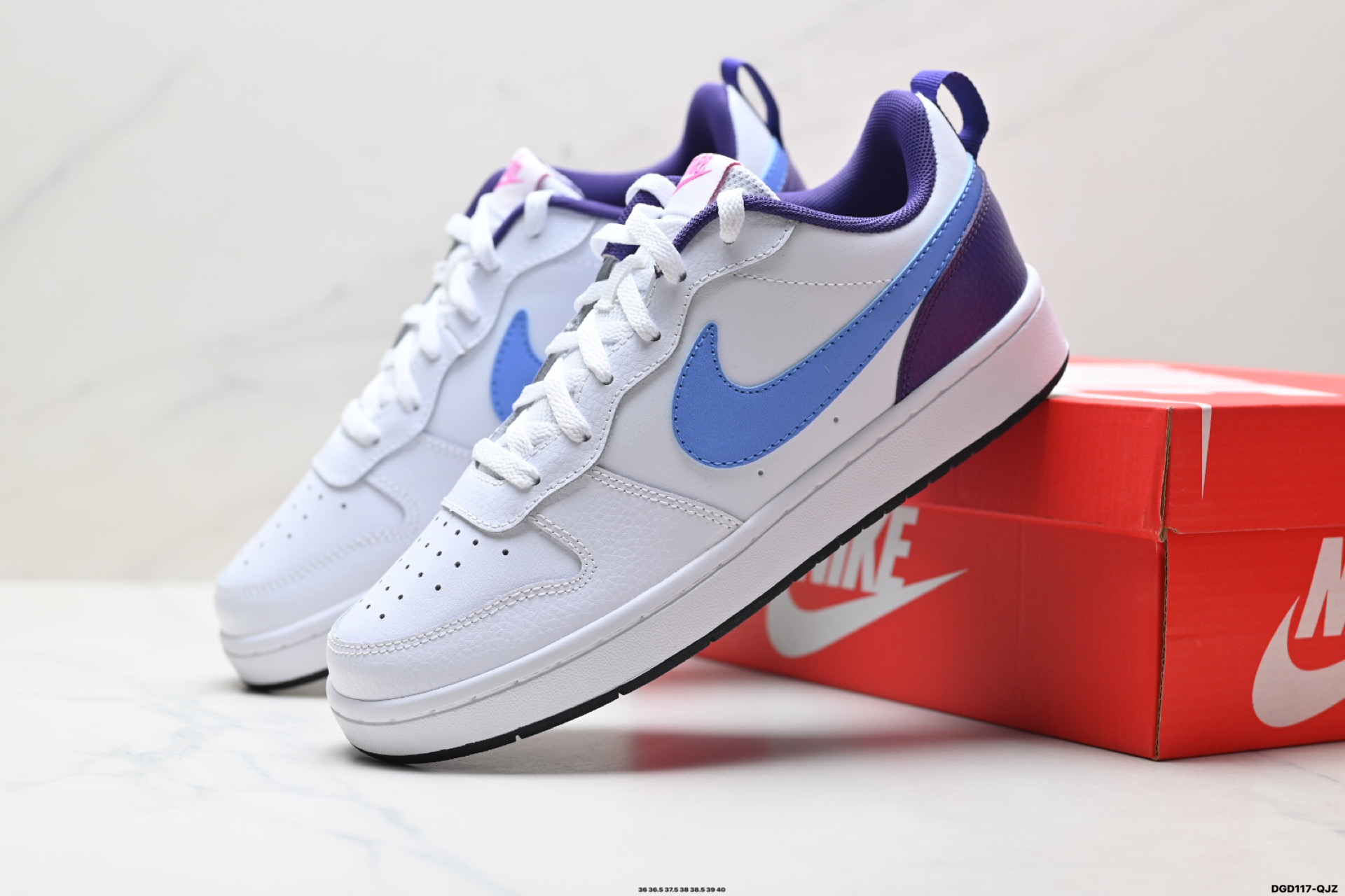 💰100
真标✅耐克 NIKE COURT BOROUGH 低帮百搭透气休闲运动板鞋，经典耐用的设计，兼顾舒适脚感和出众风范，演绎匠心之作。结构性的支撑贴合感结合复古篮球设计，塑就场外全明星风范。
货号:FN3687-181
尺码:36 36.5 37.5 38 38.5 39 40
ID:DGD117-QJZ