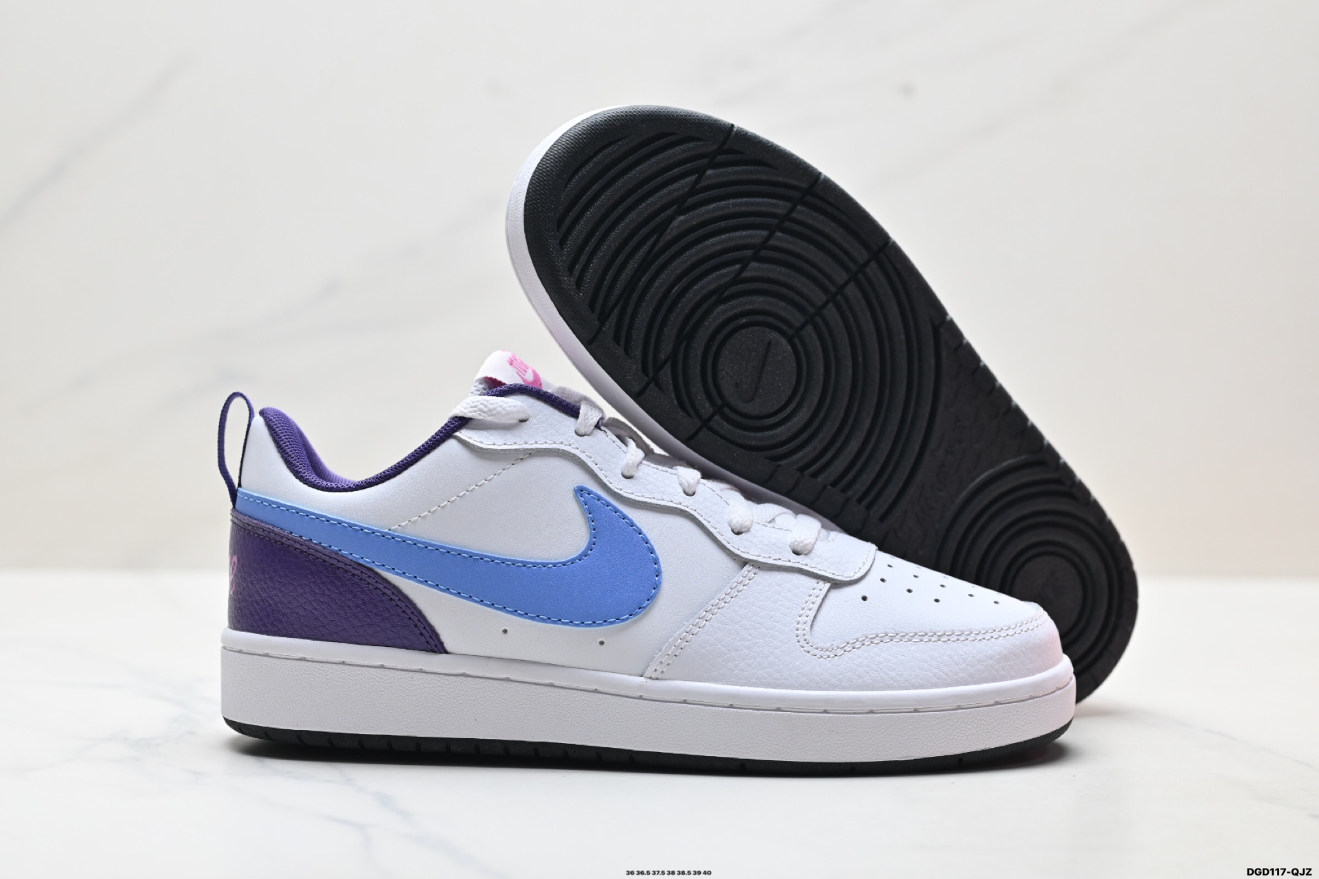 💰100
真标✅耐克 NIKE COURT BOROUGH 低帮百搭透气休闲运动板鞋，经典耐用的设计，兼顾舒适脚感和出众风范，演绎匠心之作。结构性的支撑贴合感结合复古篮球设计，塑就场外全明星风范。
货号:FN3687-181
尺码:36 36.5 37.5 38 38.5 39 40
ID:DGD117-QJZ