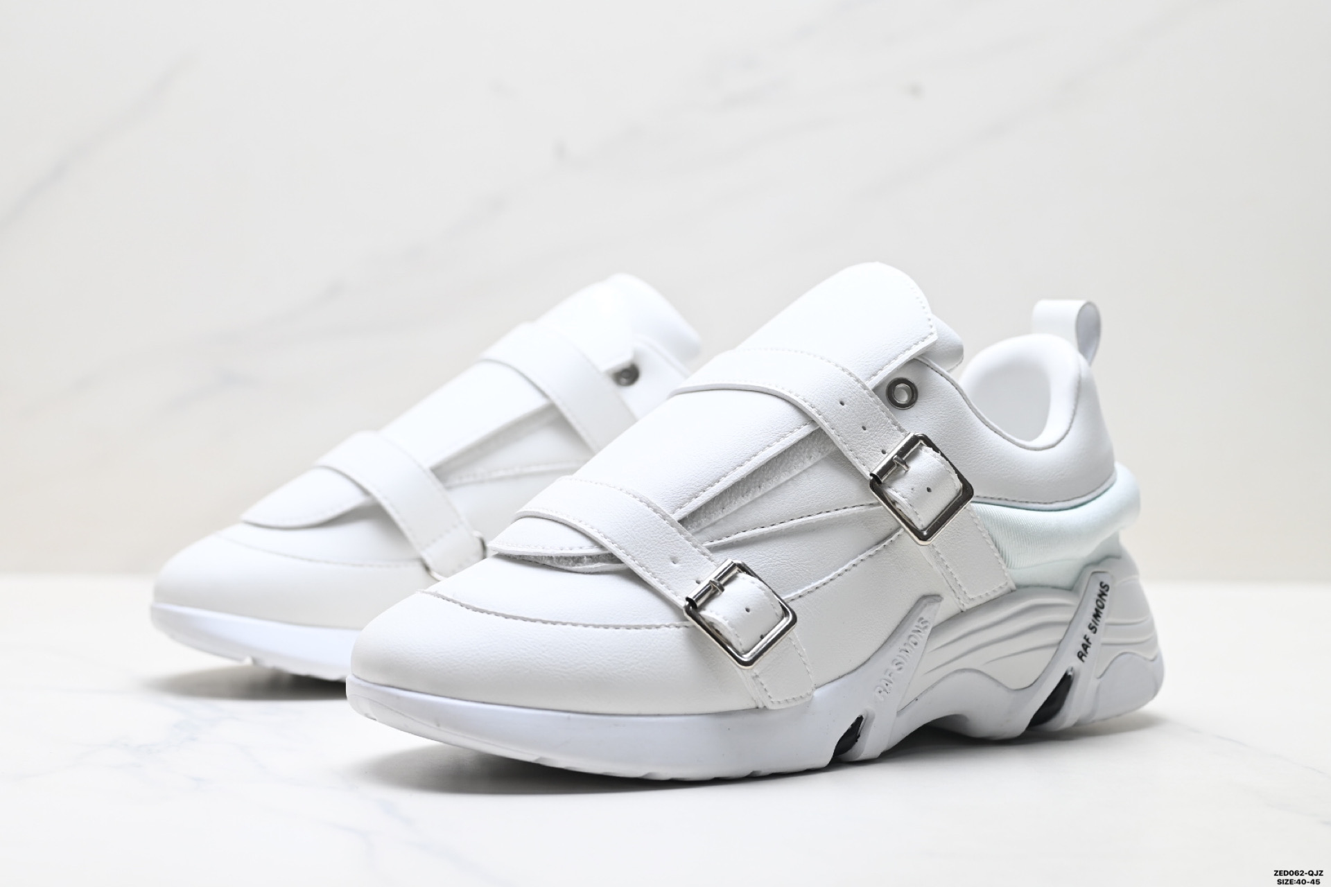 280 RAF SIMONS CYLON-21 潮流运动 织物皮革 圆头系带 低帮休闲鞋 HR740004L-0061