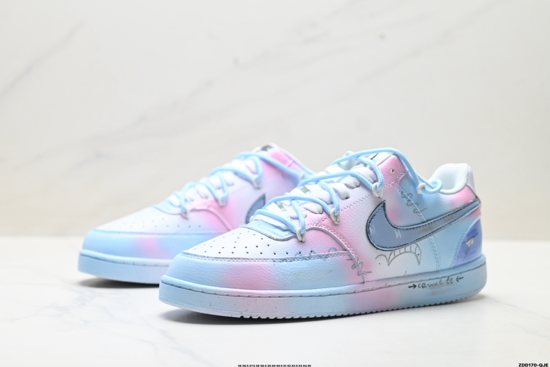 250 NIKE COURT VISION LO ‘DIY’定制 低帮百搭 透气休闲运动板鞋 DH2987-101-Chinese UA Cheap High Quatity Brand Clothes Bags handbags Sneakers wholesale wholesaler seller from China Factory suppliers Fashion Clothing Shoes best Quality Beautiful Price 250 NIKE COURT VISION LO ‘DIY’定制 低帮百搭 透气休闲运动板鞋 DH2987-101