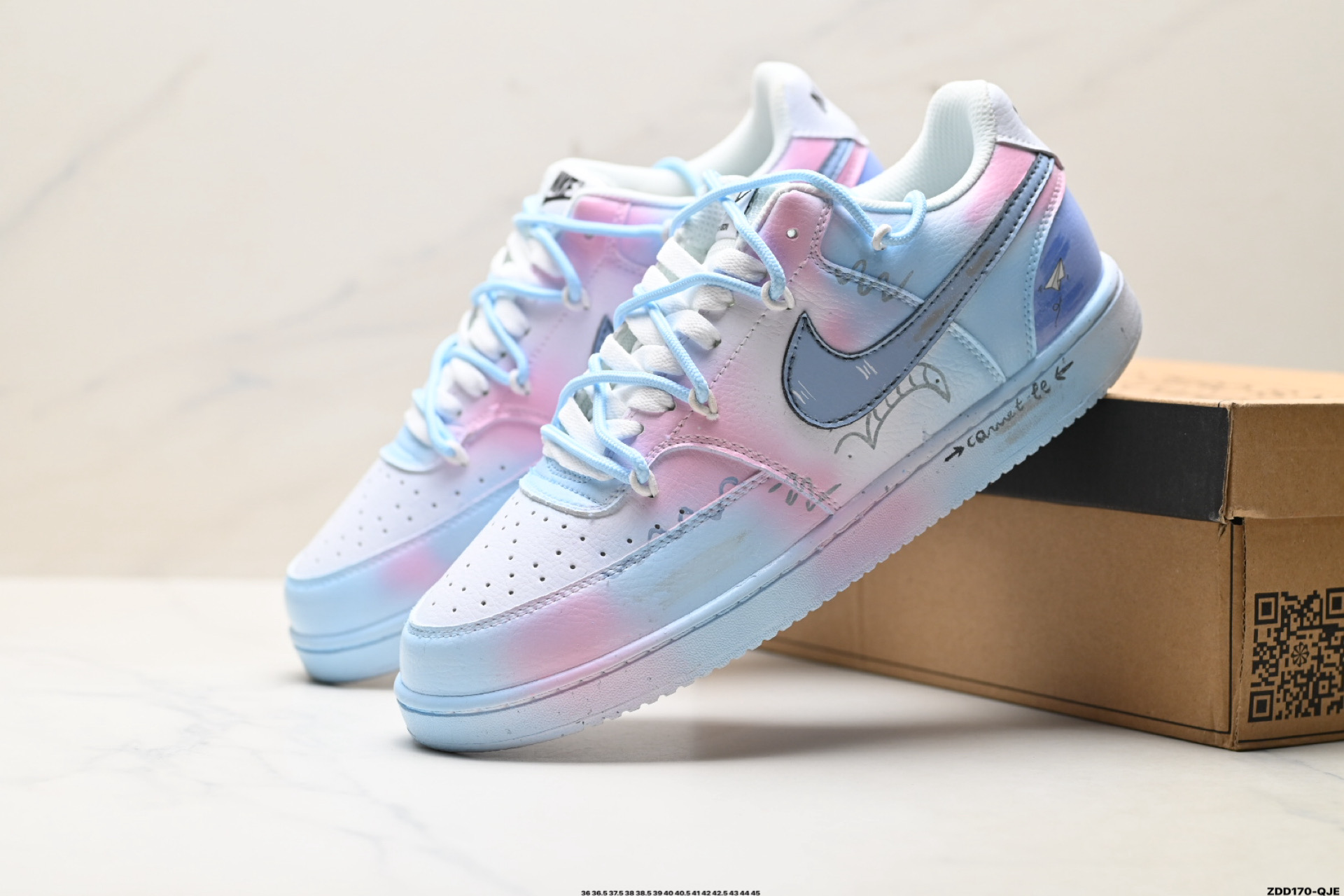 250 NIKE COURT VISION LO ‘DIY’定制 低帮百搭 透气休闲运动板鞋 DH2987-101-Chinese UA Cheap High Quatity Brand Clothes Bags handbags Sneakers wholesale wholesaler seller from China Factory suppliers Fashion Clothing Shoes best Quality Beautiful Price 250 NIKE COURT VISION LO ‘DIY’定制 低帮百搭 透气休闲运动板鞋 DH2987-101