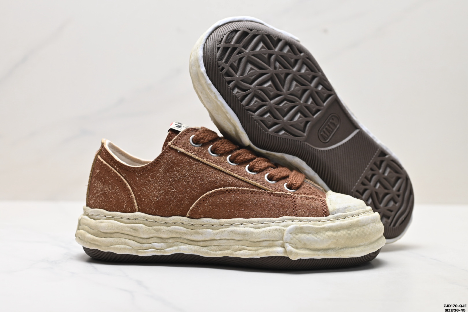 260 MIHARA YASUHIRO三原康裕 Hank 运动 低帮 MMY时尚帆布板鞋