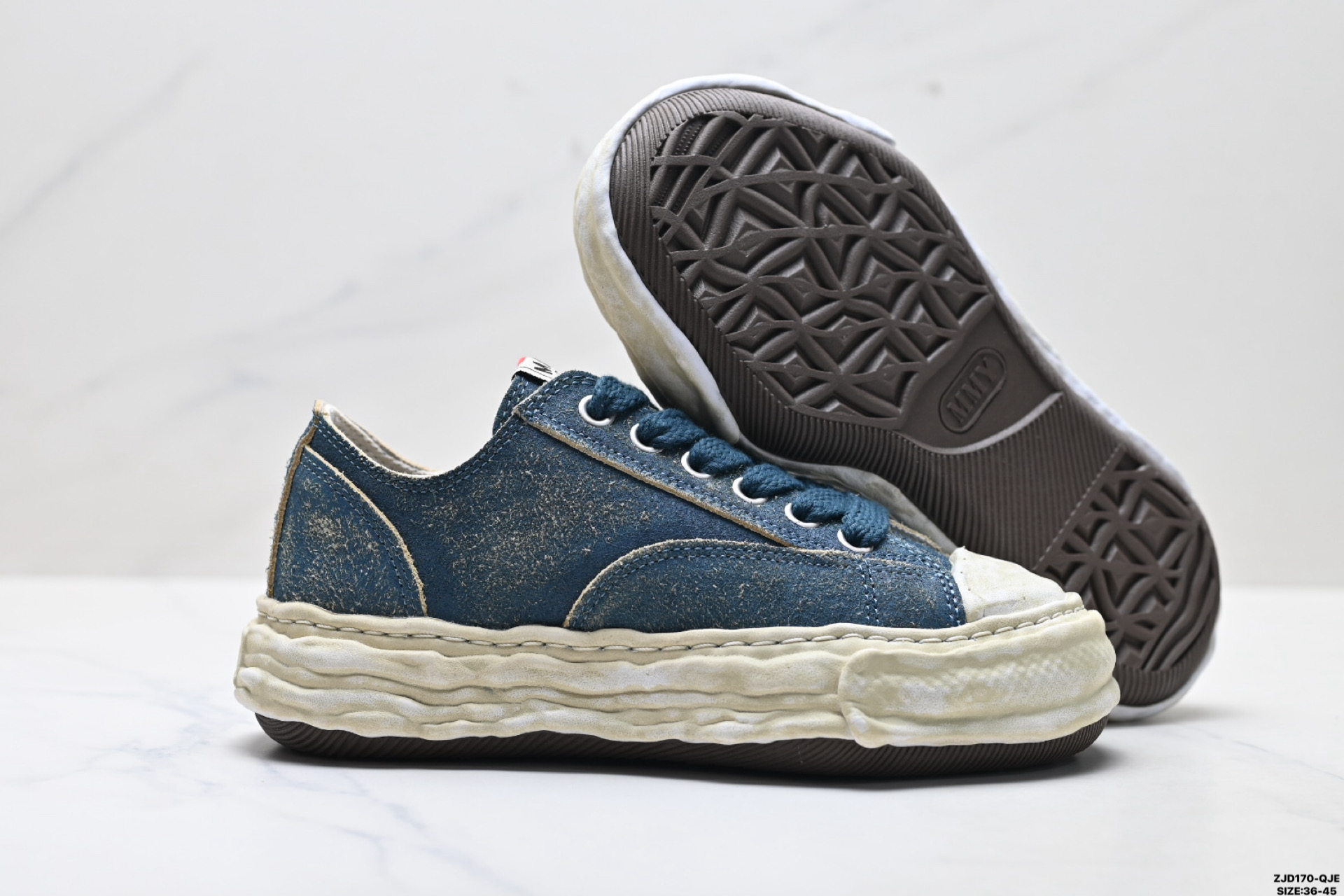 260 MIHARA YASUHIRO三原康裕 Hank 运动 低帮 MMY时尚帆布板鞋