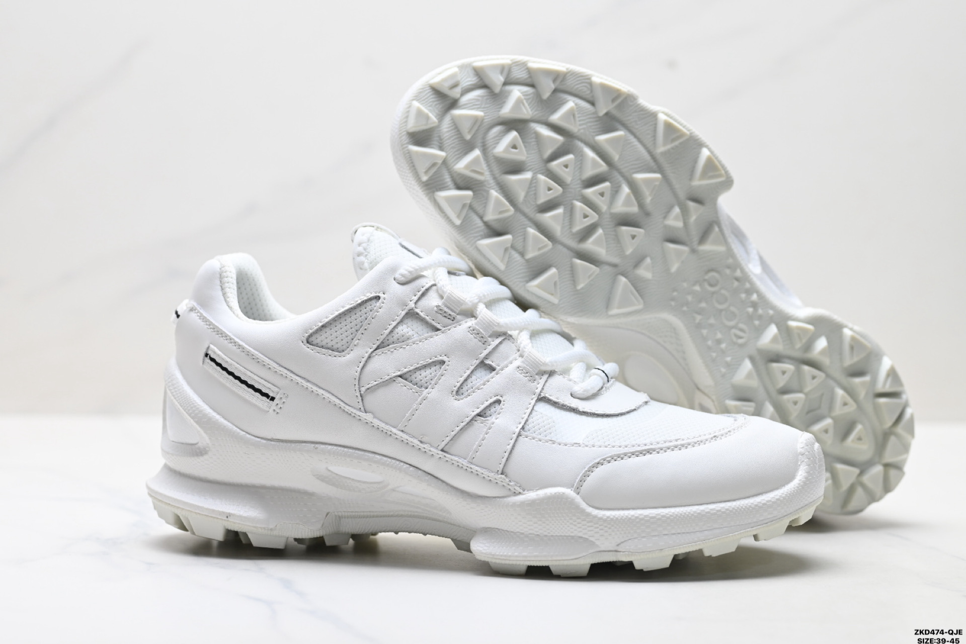 290 Ecco爱步 Biom C Trail 舒适时尚 牛皮 防水透气 低帮休闲鞋