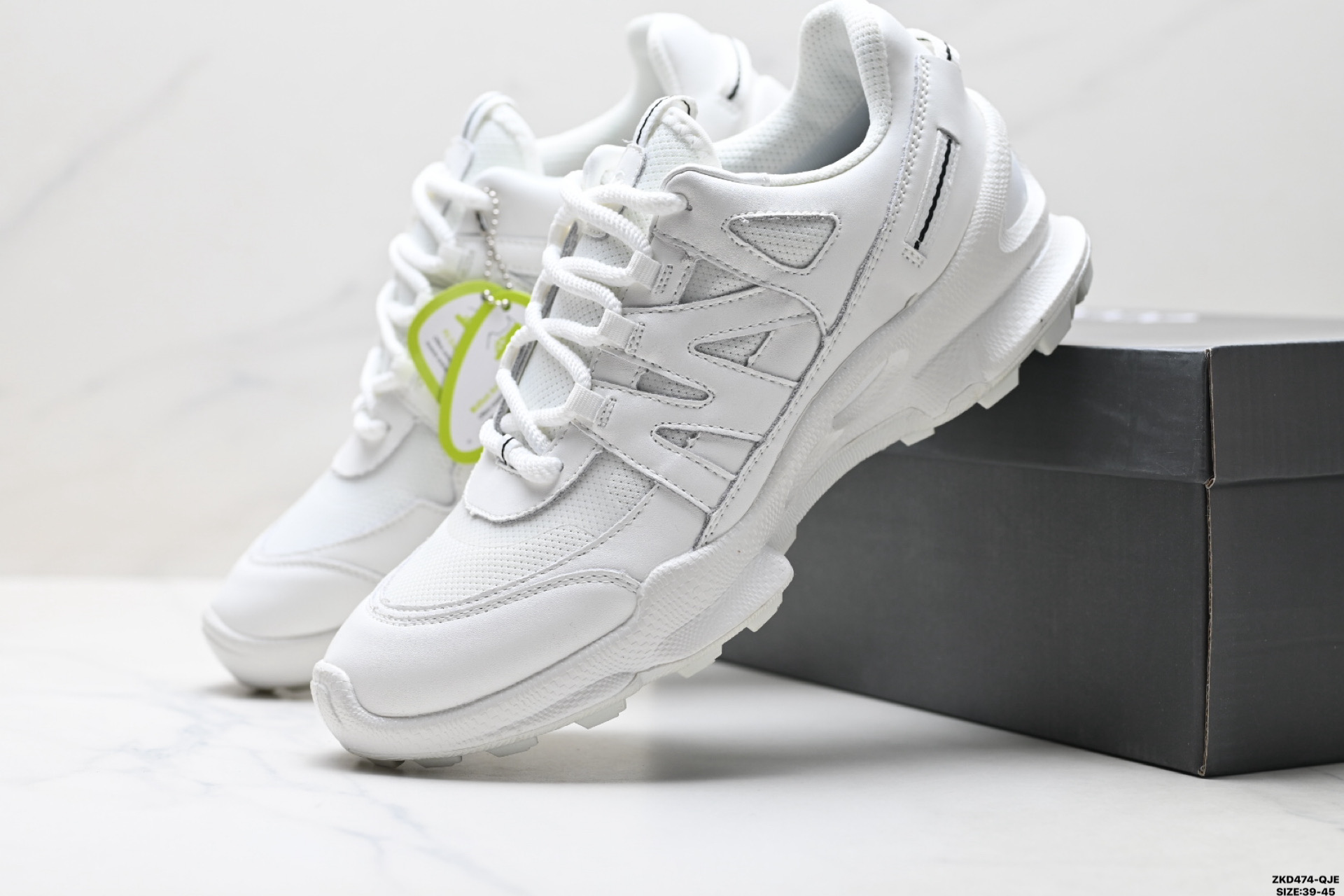 290 Ecco爱步 Biom C Trail 舒适时尚 牛皮 防水透气 低帮休闲鞋