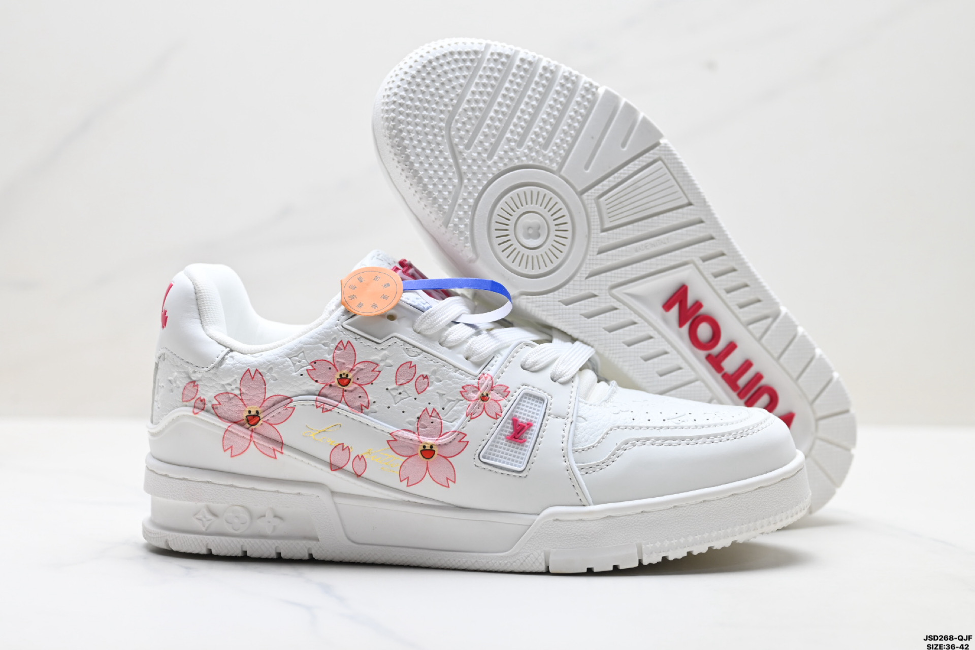 220 Louis Vuitton Trainer Sneaker Low 路易威登 休闲运动文化百搭板鞋