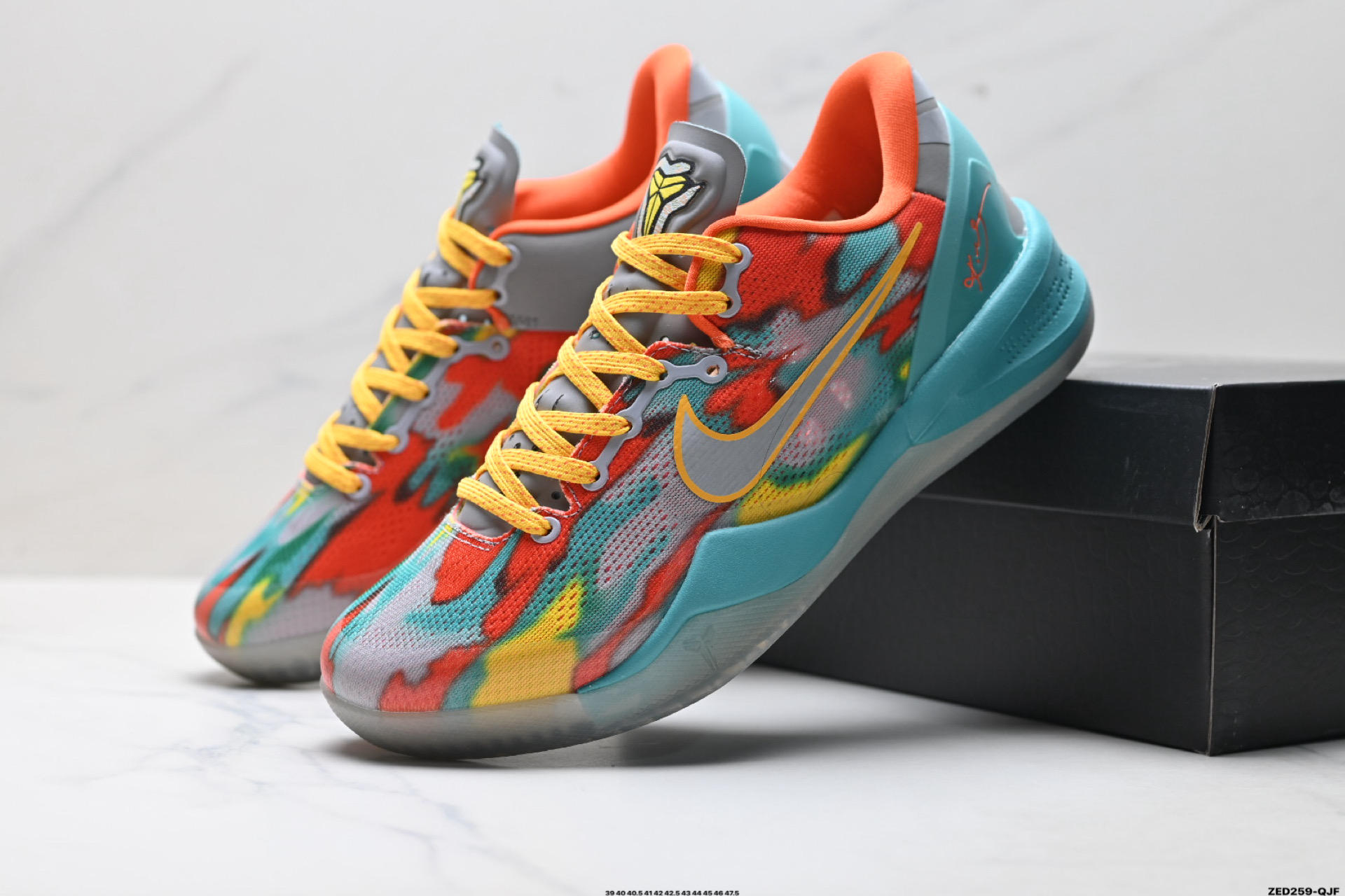 280 Nike Zoom Kobe VIII 8 耐克 科比8代系列 低帮复刻实战运动低帮文化篮球鞋 FQ3548-001