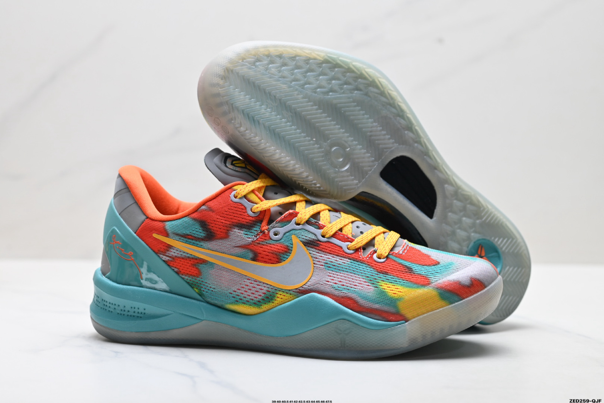 280 Nike Zoom Kobe VIII 8 耐克 科比8代系列 低帮复刻实战运动低帮文化篮球鞋 FQ3548-001
