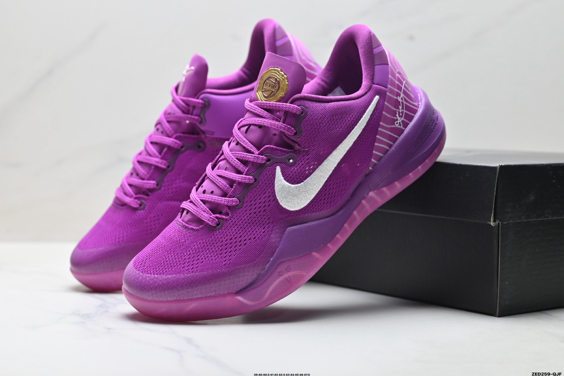 280 Nike Zoom Kobe VIII 8 耐克 科比8代系列 低帮复刻实战运动低帮文化篮球鞋 FQ3548-001