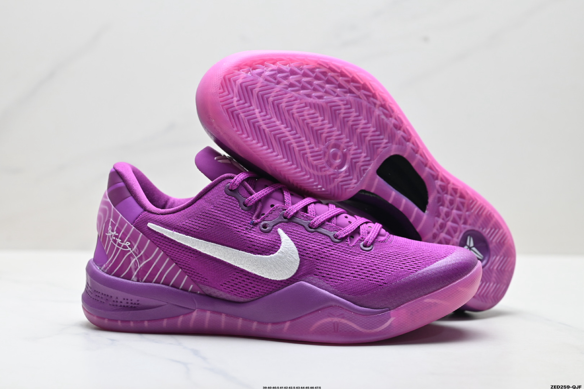 280 Nike Zoom Kobe VIII 8 耐克 科比8代系列 低帮复刻实战运动低帮文化篮球鞋 FQ3548-001