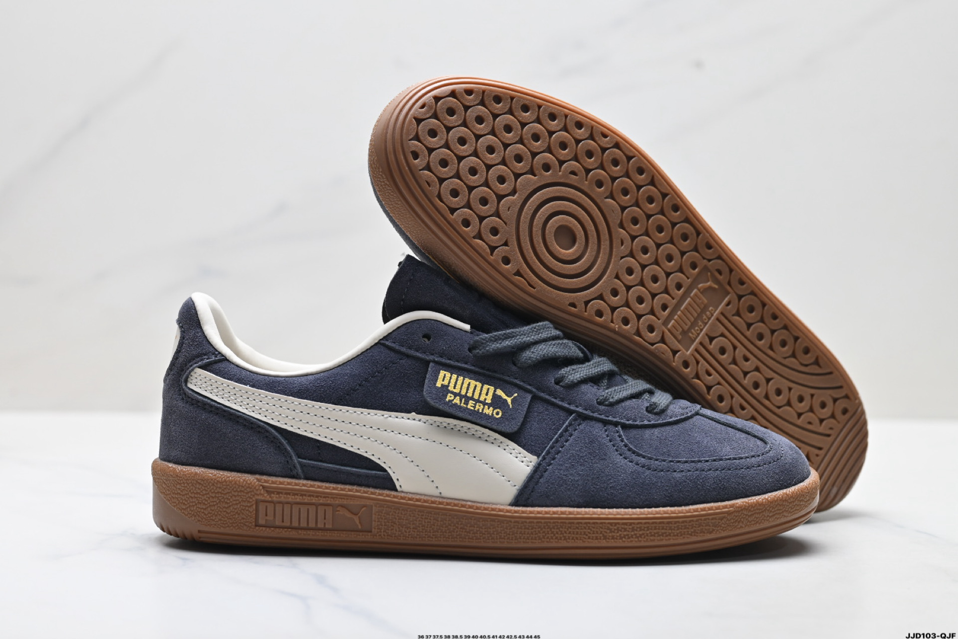 Puma Palermo Vintage复古单品 彪马 防滑耐磨低帮德训板鞋 396463-81-Top High Quatity Cheap Sneakers Fashion Clothing Clothes Bags handbags Shoes of all Brand wholesale With The best Quality And Beautiful Price from China Factory Chinese suppliers wholesaler seller Puma Palermo Vintage复古单品 彪马 防滑耐磨低帮德训板鞋 396463-81