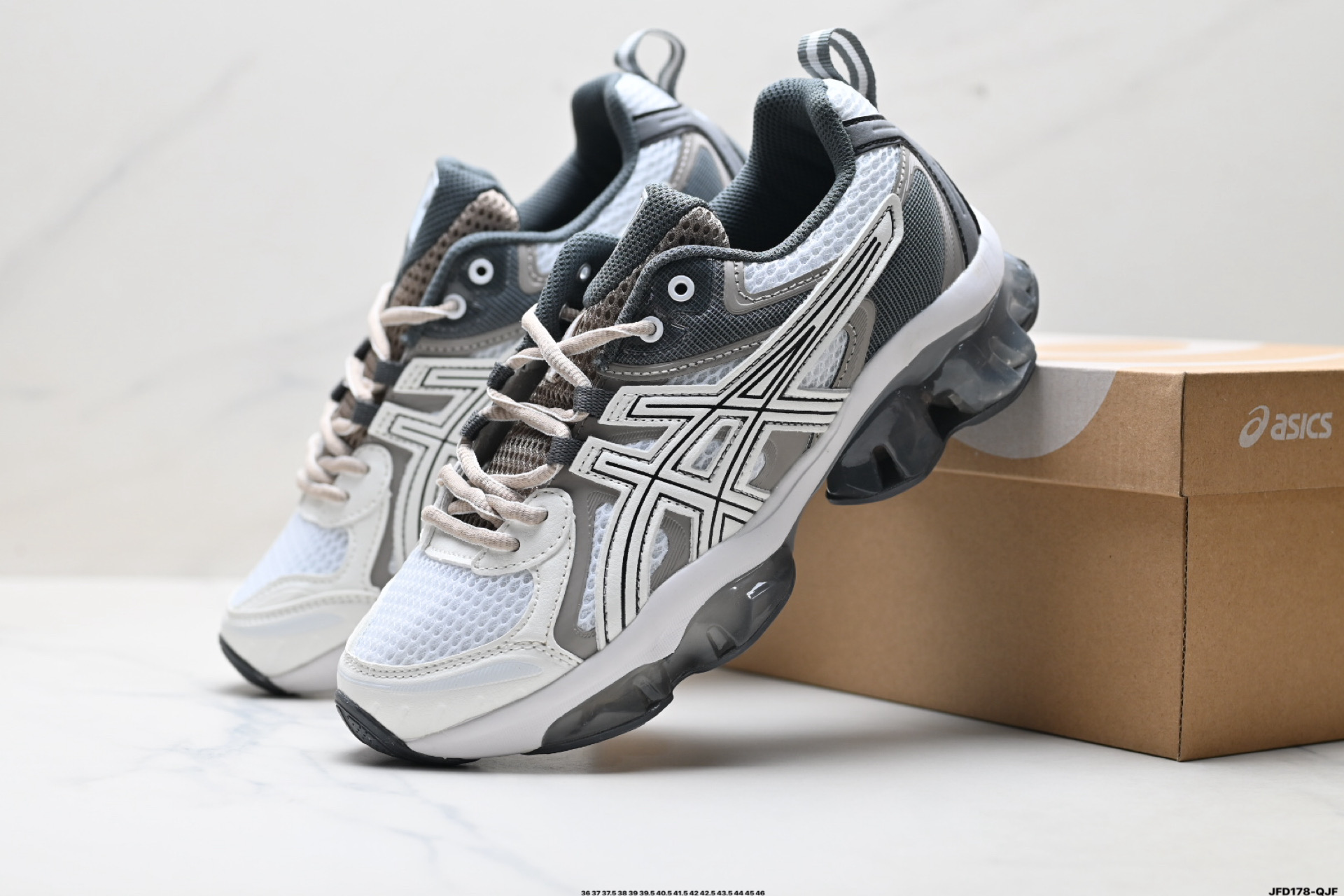 Asics GEL-Quantum Kinetic 亚瑟士 量子系列硅胶回弹休闲运动跑步鞋 1203A270-201-Top High Quatity Cheap Sneakers Fashion Clothing Clothes Bags handbags Shoes of all Brand wholesale With The best Quality And Beautiful Price from China Factory Chinese suppliers wholesaler seller Asics GEL-Quantum Kinetic 亚瑟士 量子系列硅胶回弹休闲运动跑步鞋 1203A270-201