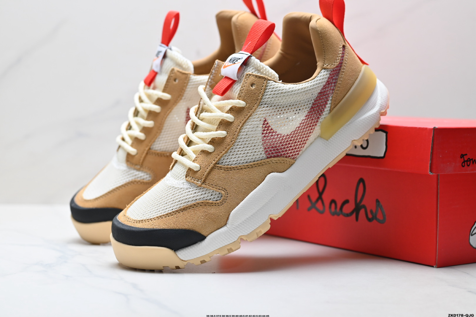 290 Tom Sachs x Nike Craft Mars Yard 2.0 联名宇航员 神游太空 耐克 百搭休闲运动透气慢跑鞋 IF2885-100