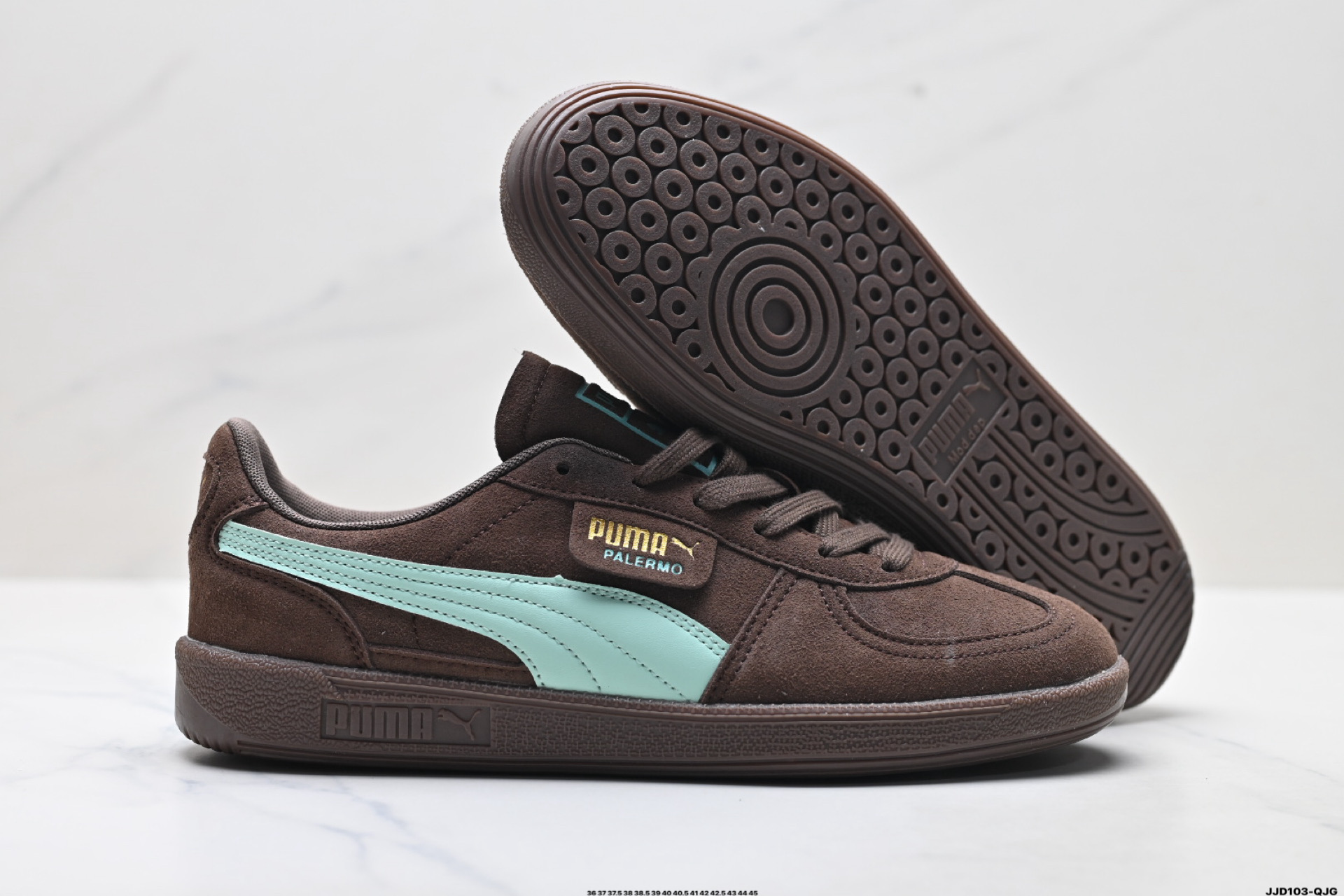 Puma Palermo Vintage复古单品 彪马 防滑耐磨低帮德训板鞋 406464-01-Top High Quatity Cheap Sneakers Fashion Clothing Clothes Bags handbags Shoes of all Brand wholesale With The best Quality And Beautiful Price from China Factory Chinese suppliers wholesaler seller Puma Palermo Vintage复古单品 彪马 防滑耐磨低帮德训板鞋 406464-01