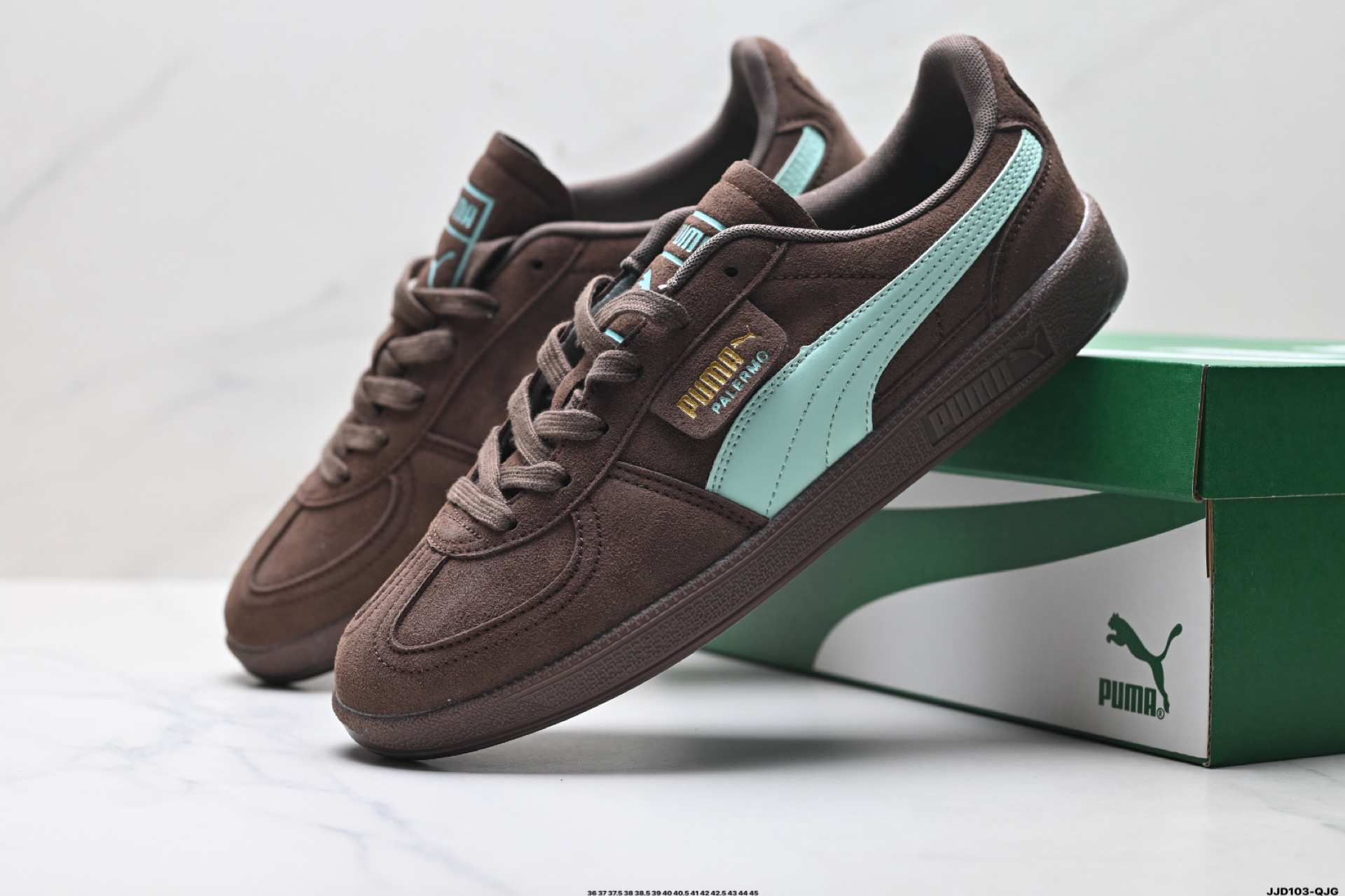 Puma Palermo Vintage复古单品 彪马 防滑耐磨低帮德训板鞋 406464-01-Top High Quatity Cheap Sneakers Fashion Clothing Clothes Bags handbags Shoes of all Brand wholesale With The best Quality And Beautiful Price from China Factory Chinese suppliers wholesaler seller Puma Palermo Vintage复古单品 彪马 防滑耐磨低帮德训板鞋 406464-01