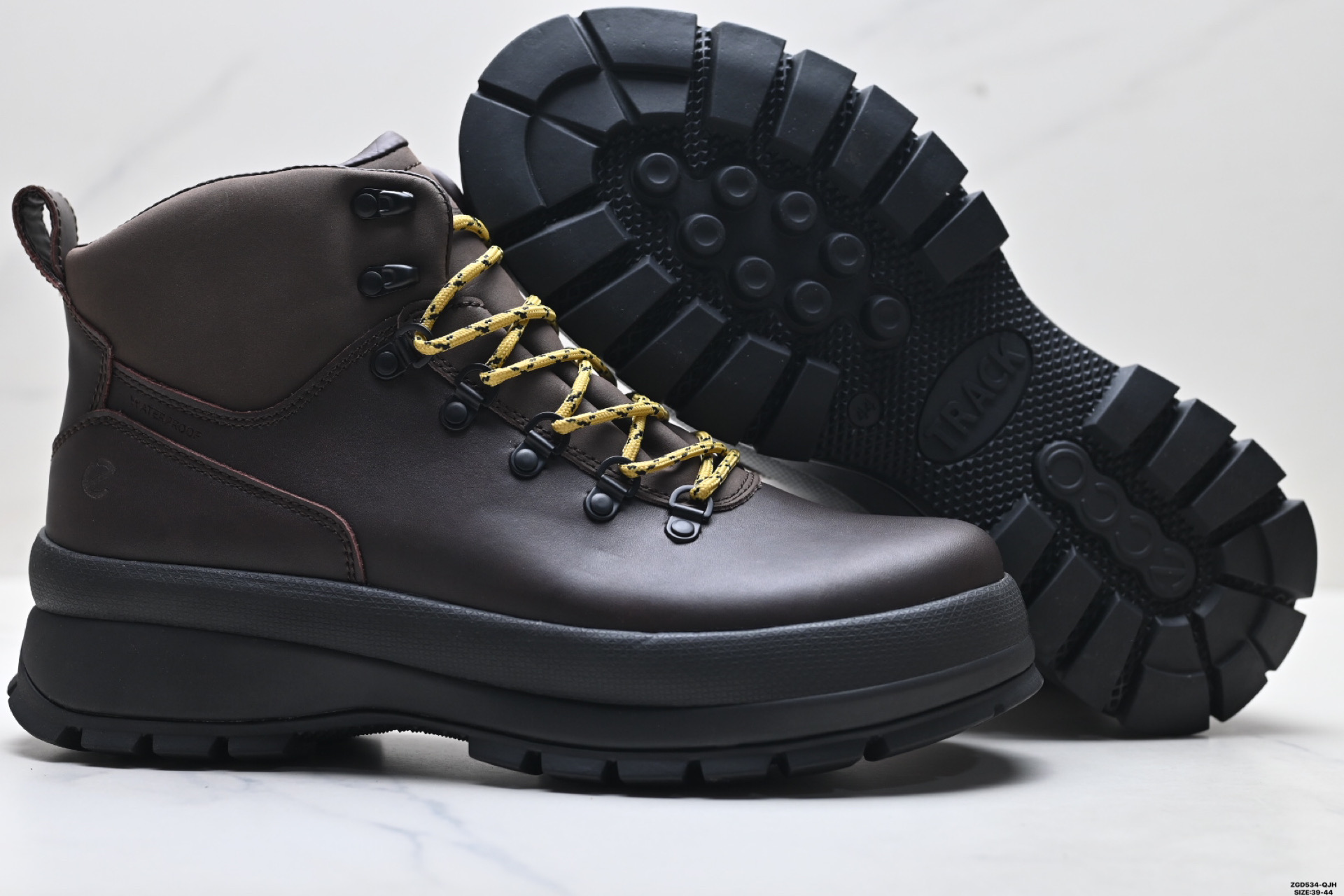 320 ECCO爱步高帮男鞋厚底马丁靴防水减震撞色美式工装靴皮靴 550604-510-Chinese UA Cheap High Quatity Brand Clothes Bags handbags Sneakers wholesale wholesaler seller from China Factory suppliers Fashion Clothing Shoes best Quality Beautiful Price 320 ECCO爱步高帮男鞋厚底马丁靴防水减震撞色美式工装靴皮靴 550604-510