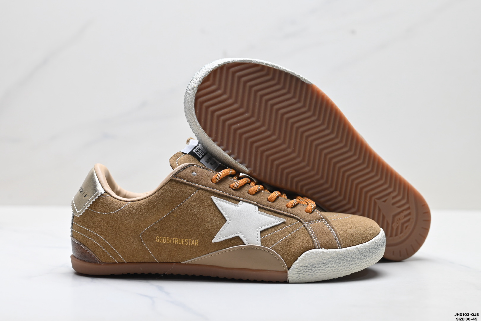 210 Golden Goose True Star 牛皮涤纶 尼龙 亮片搭配 星星 薄底低帮休闲鞋 GMF00922-Chinese UA Cheap High Quatity Brand Clothes Bags handbags Sneakers wholesale wholesaler seller from China Factory suppliers Fashion Clothing Shoes best Quality Beautiful Price 210 Golden Goose True Star 牛皮涤纶 尼龙 亮片搭配 星星 薄底低帮休闲鞋 GMF00922