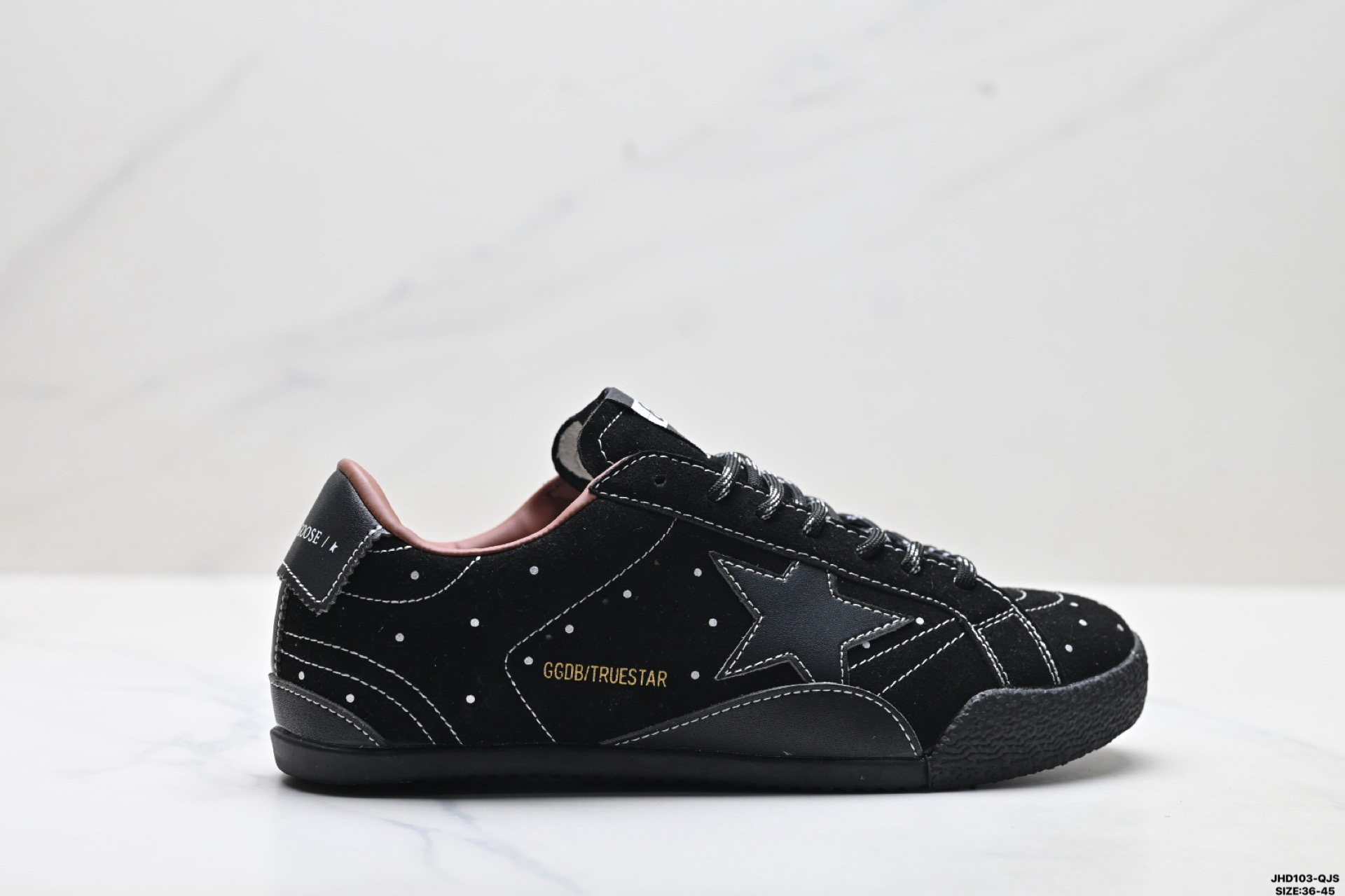 210 Golden Goose True Star 牛皮涤纶 尼龙 亮片搭配 星星 薄底低帮休闲鞋 GMF00922-Chinese UA Cheap High Quatity Brand Clothes Bags handbags Sneakers wholesale wholesaler seller from China Factory suppliers Fashion Clothing Shoes best Quality Beautiful Price 210 Golden Goose True Star 牛皮涤纶 尼龙 亮片搭配 星星 薄底低帮休闲鞋 GMF00922