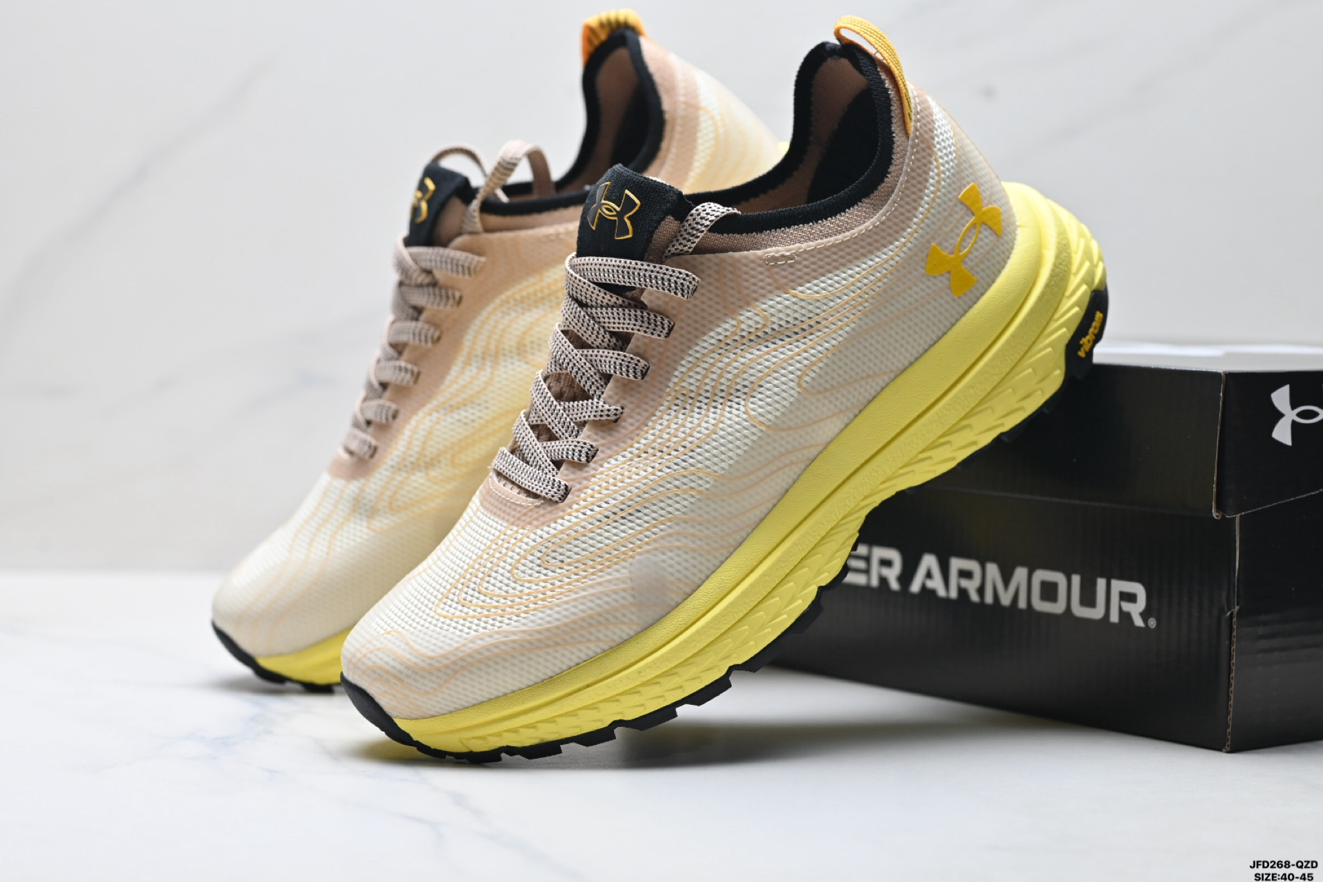 Under Armour 轻便缓震 舒适百搭Vibram大底 安德玛 低帮越野跑鞋 5338040