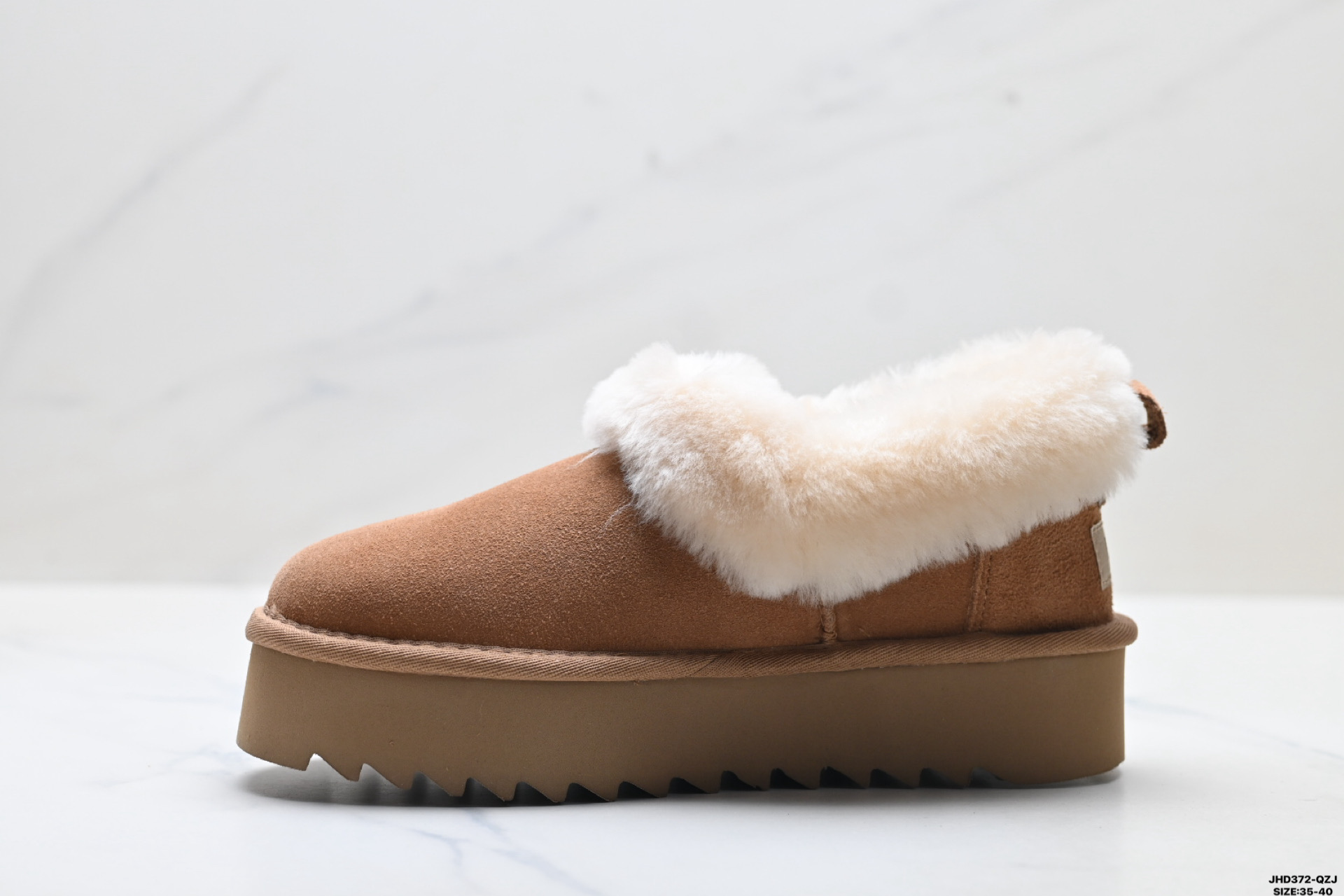 UGG NITA 保暖防滑 加绒 轻便舒适 麂皮 低帮保暖雪地靴 1166733