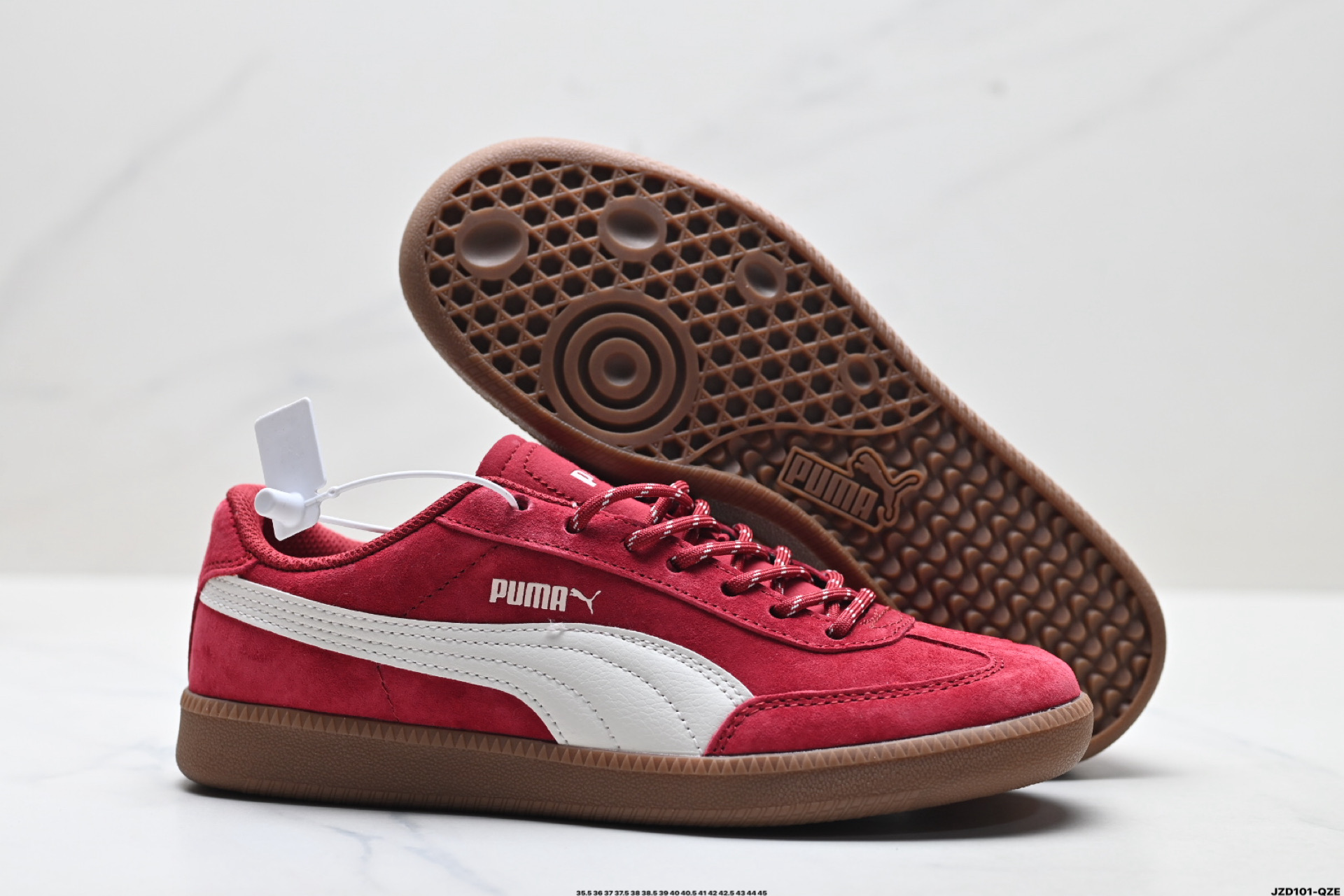放店💰110
公司级✅Puma 9-T Suede 彪马 百搭舒适 低帮休闲德训鞋
官方货号:406756-05
尺码:35.5 36 37 37.5 38 38.5 39 40 40.5 41 42 42.5 43 44 45
ID:JZD101-QZE