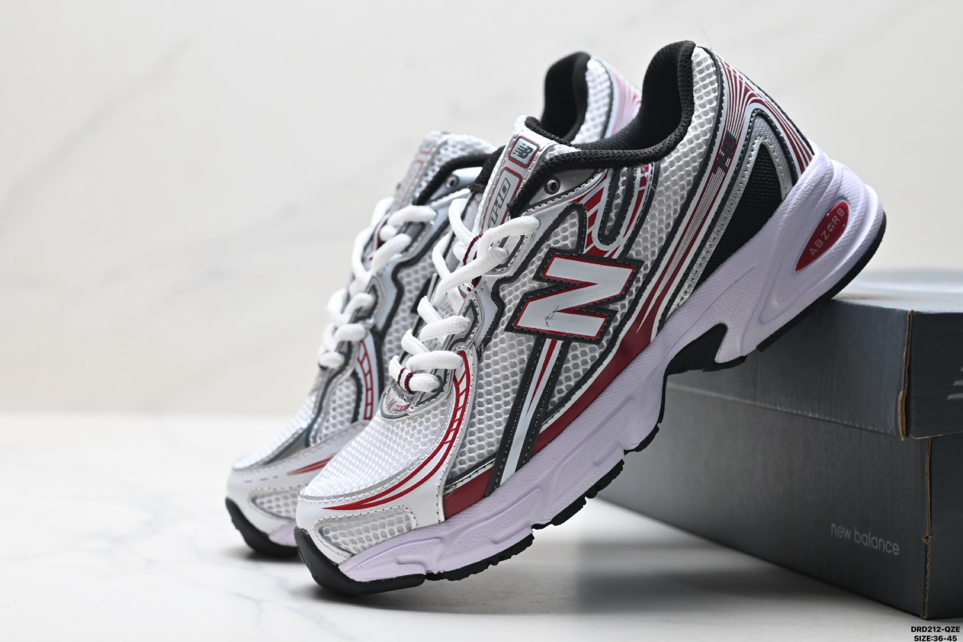 🈴P100 真标✅New Balance 740系列 新百伦 中古跑鞋 潮流运动 透气复古潮鞋 货号:U740 ID:DRD212-QZE