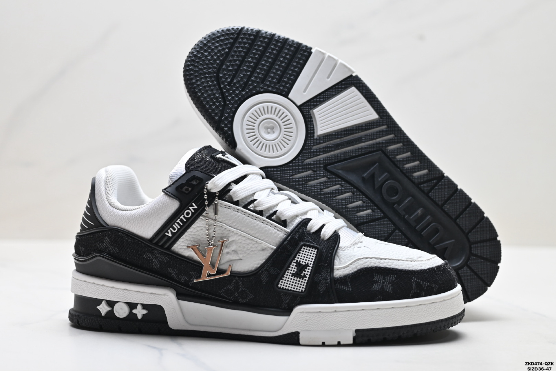 Louis Vuitton Trainer Sneaker Low 路易威登 休闲运动文化百搭板鞋