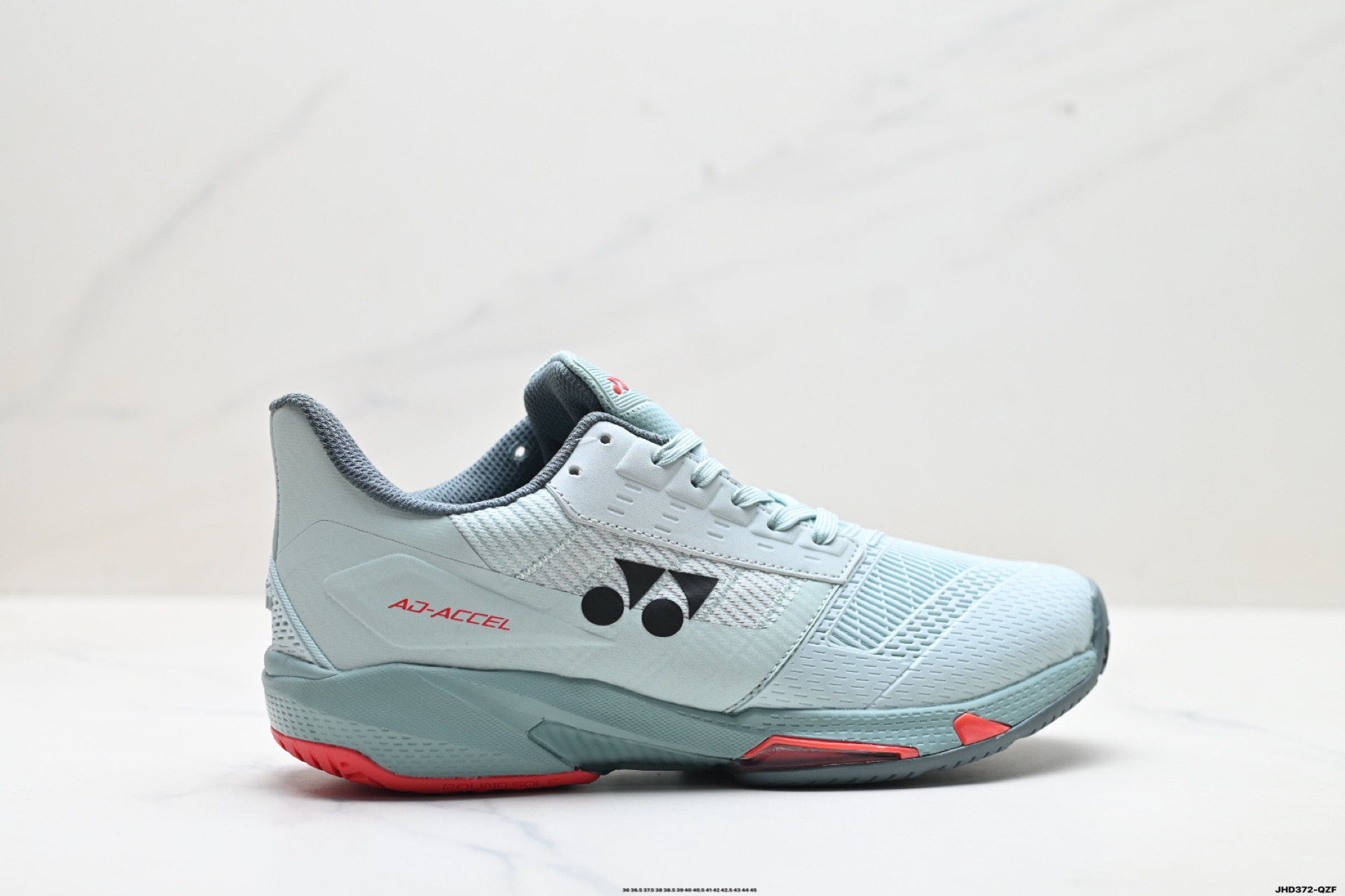 💰180
公司级✅YONEX尤尼克斯网球鞋男女专业比赛训练鞋轻量耐磨运动鞋
弯曲+加长TPU翅片提升变向速度ACCEL BOOSTER的中心部分为外转力提强度,并具有灵活性,通过控制足部的弯折情况、来提升变向速度
动力垫科技轻质、不易疲劳,动力垫是YONEX独家开发的轻量吸震材料,落地时能有效缓解冲击,将其能量转换为下一步的动力
货号:SHTAAMA
尺码:36 36.5 37.5 38 38.5 39 40 40.5 41 42 42.5 43 44 45
lD:JHD372-QZF