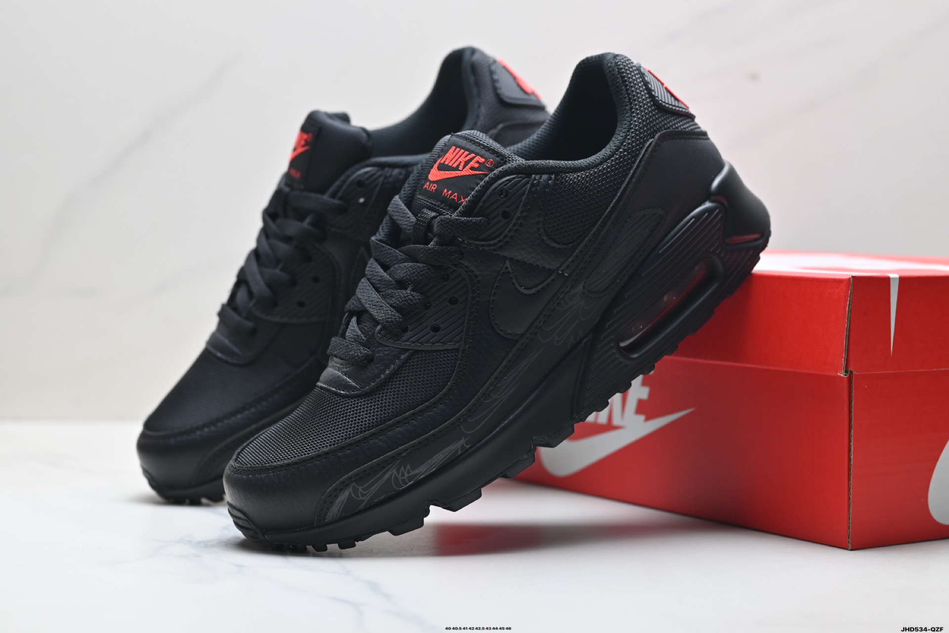 Nike Air Max 90 初代复古气垫百搭休闲运动慢跑鞋复古小气垫史上第一双可视气垫跑鞋 DZ4504-003-Top High Quatity Cheap Sneakers Fashion Clothing Clothes Bags handbags Shoes of all Brand wholesale With The best Quality And Beautiful Price from China Factory Chinese suppliers wholesaler seller Nike Air Max 90 初代复古气垫百搭休闲运动慢跑鞋复古小气垫史上第一双可视气垫跑鞋 DZ4504-003